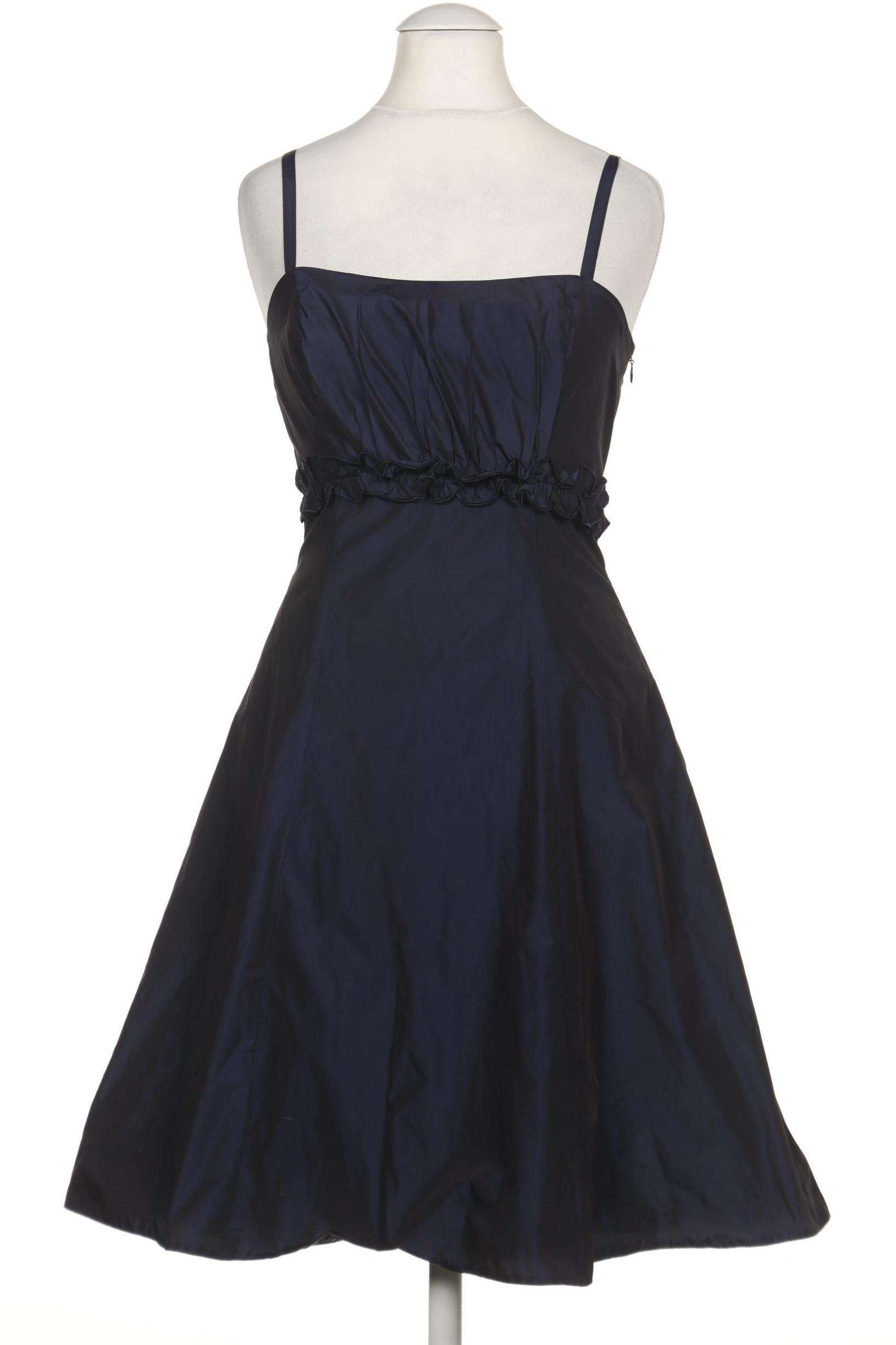 

weise Damen Kleid, marineblau