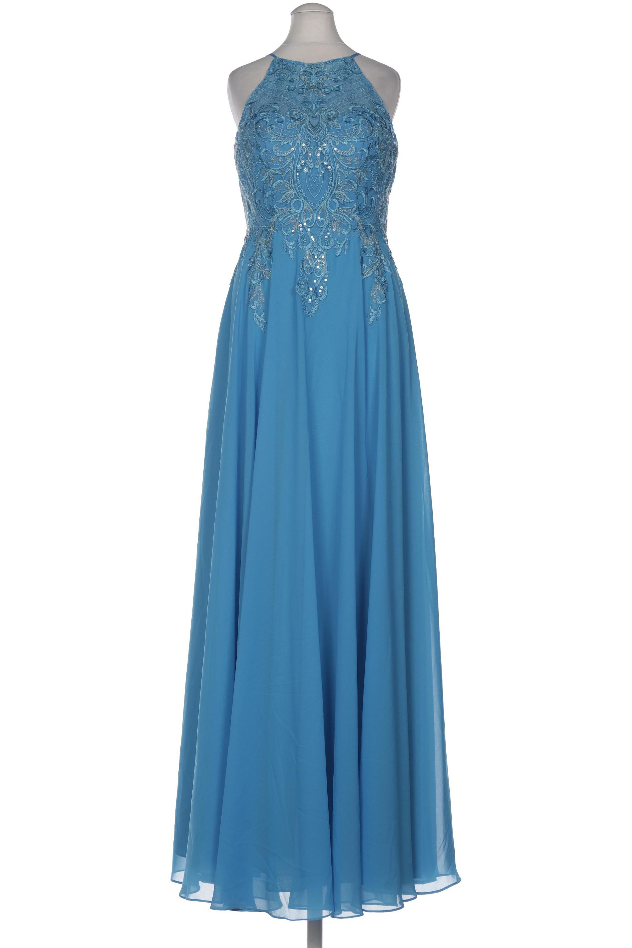 

weise Damen Kleid, blau, Gr. 36