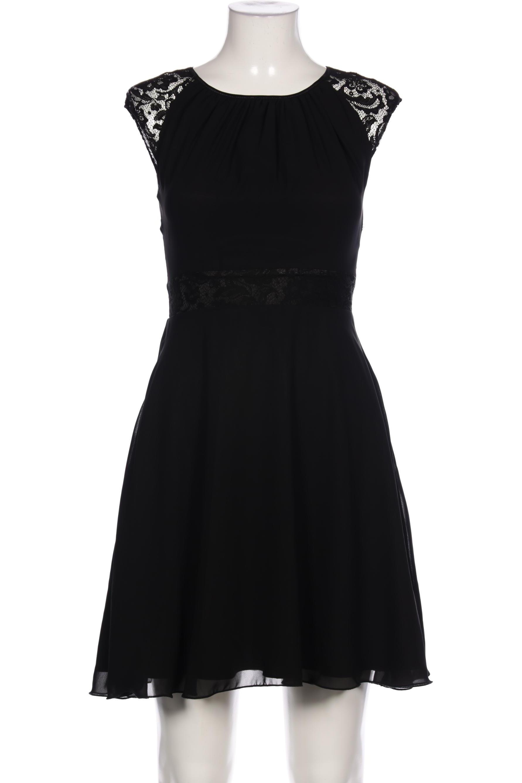 

weise Damen Kleid, schwarz