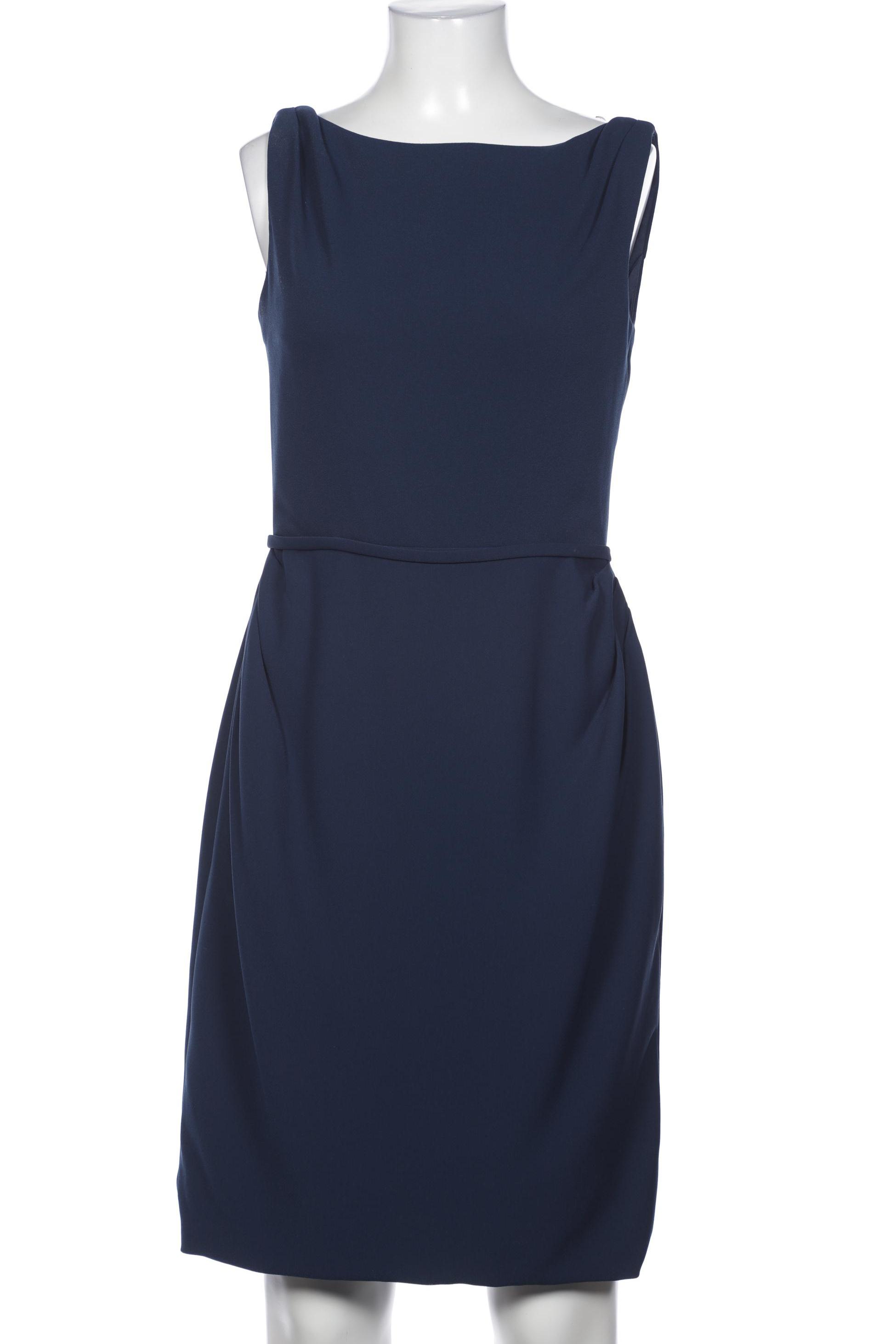 

weise Damen Kleid, marineblau