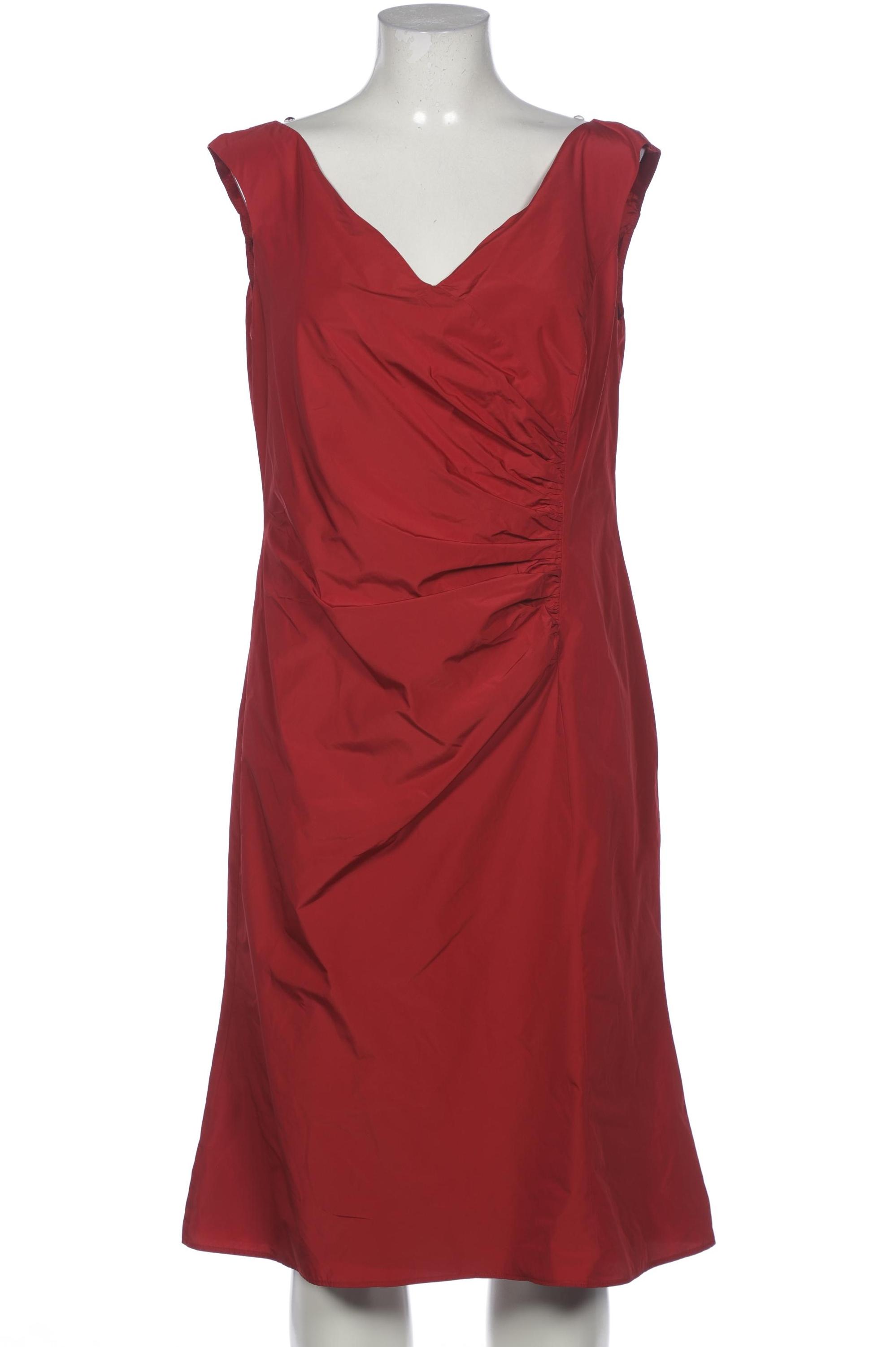

weise Damen Kleid, rot, Gr. 42