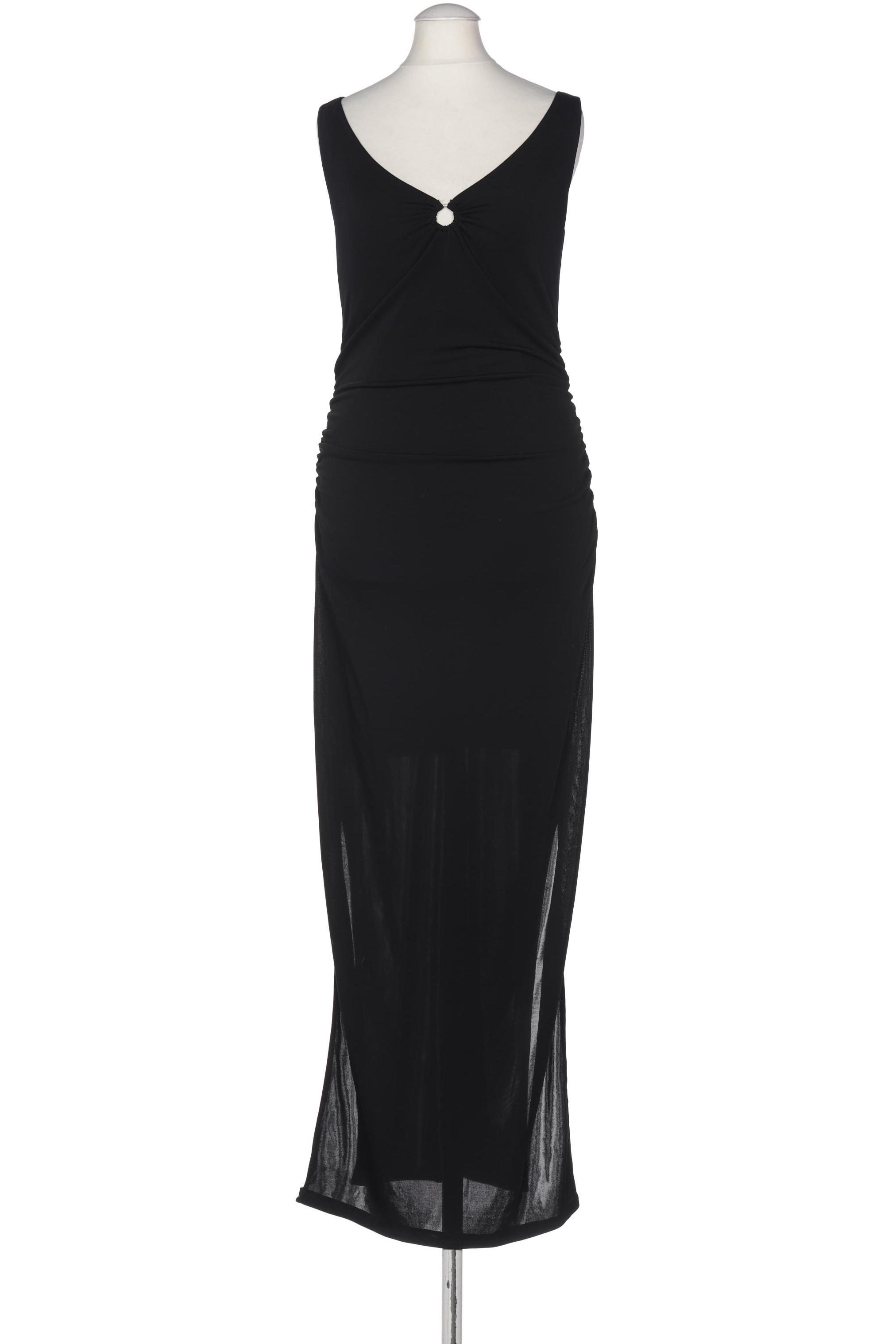 

weise Damen Kleid, schwarz