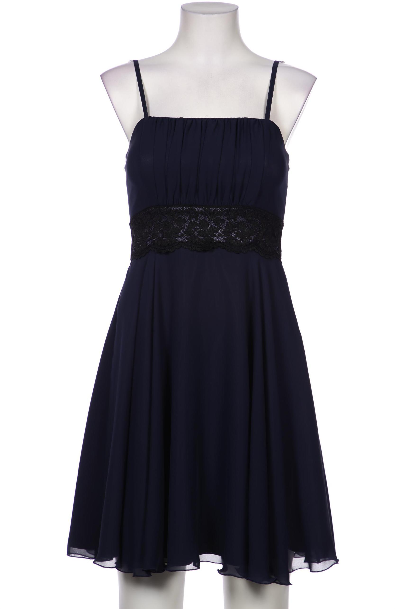 

weise Damen Kleid, marineblau