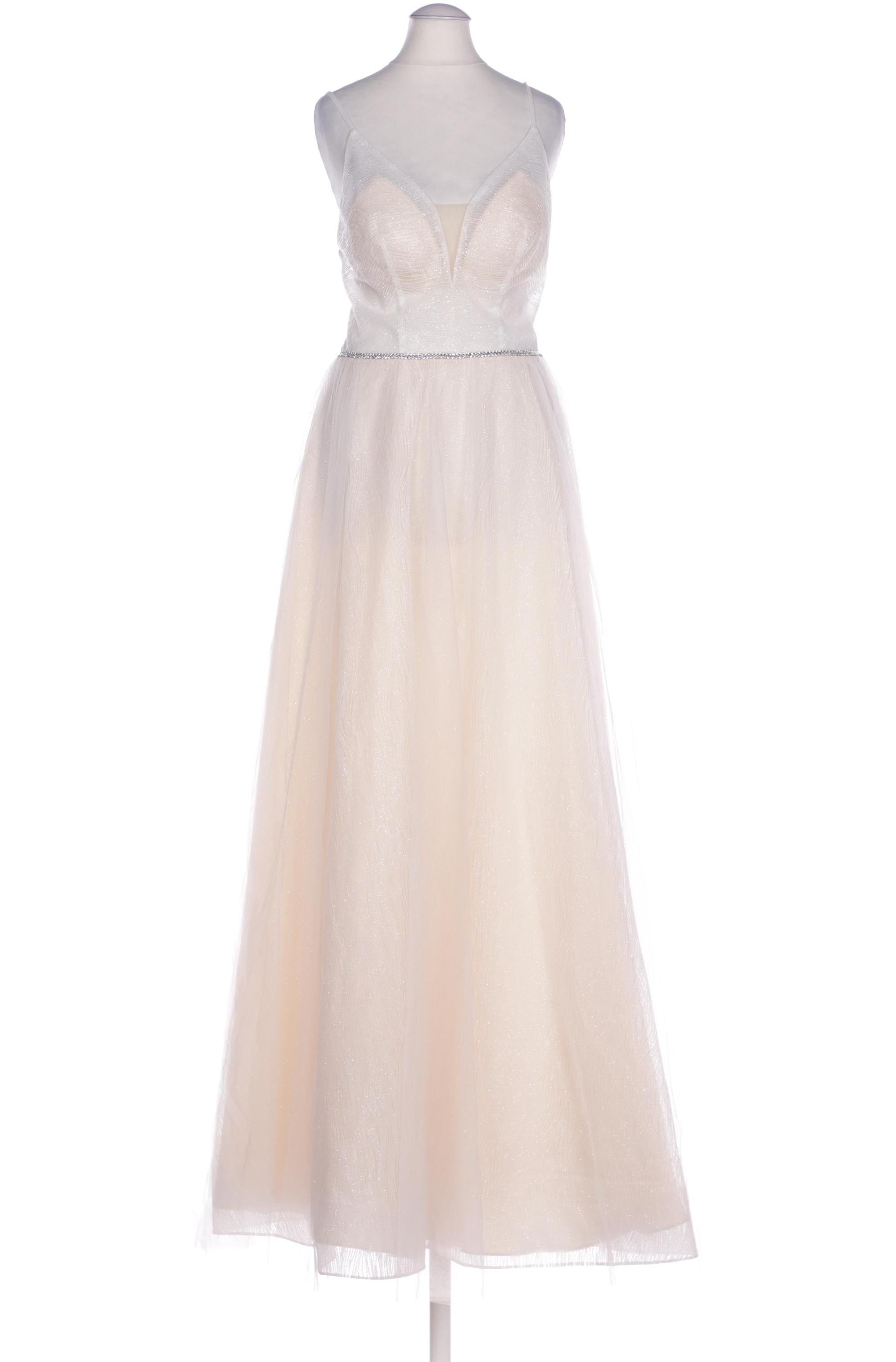 

weise Damen Kleid, cremeweiß