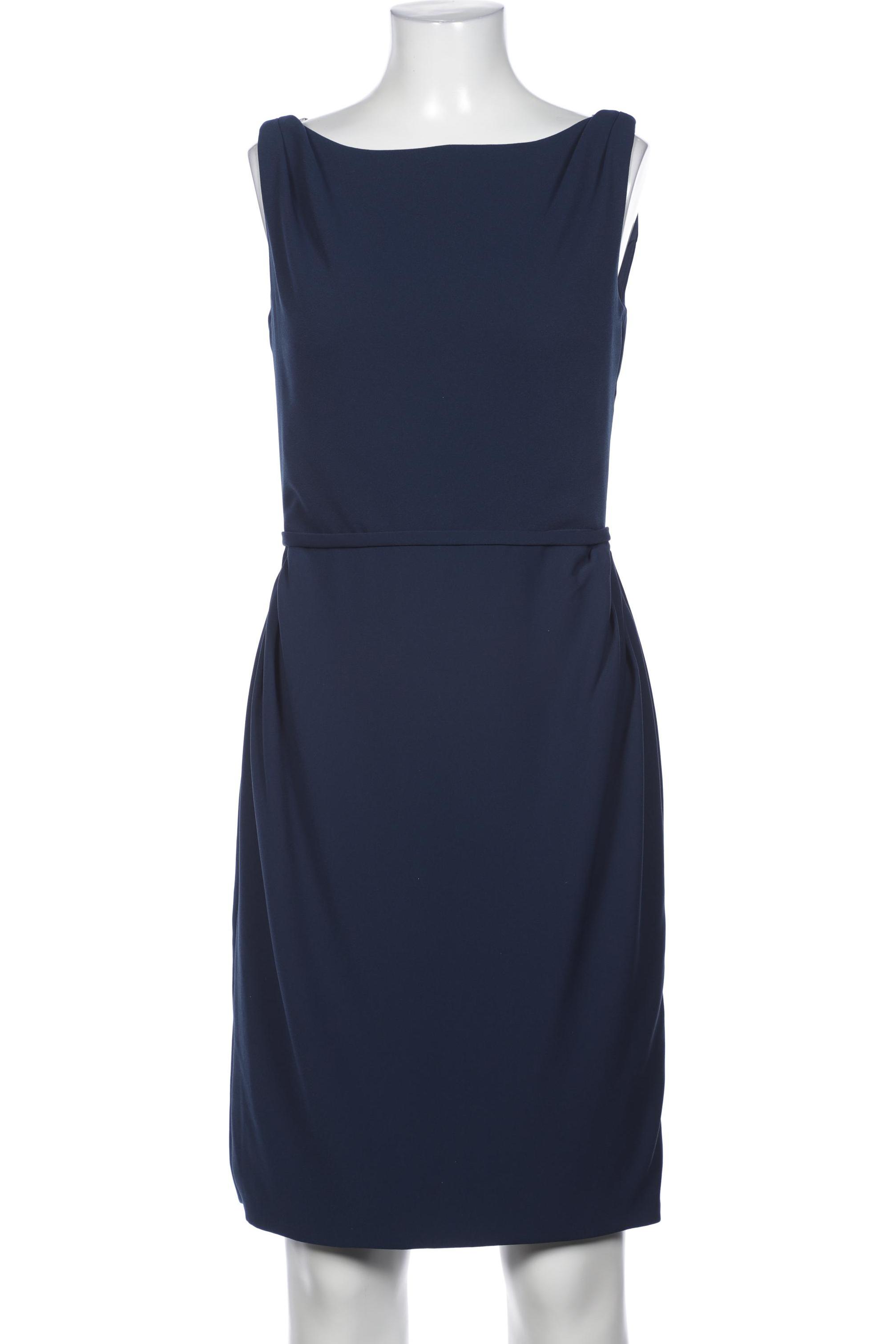 

weise Damen Kleid, marineblau