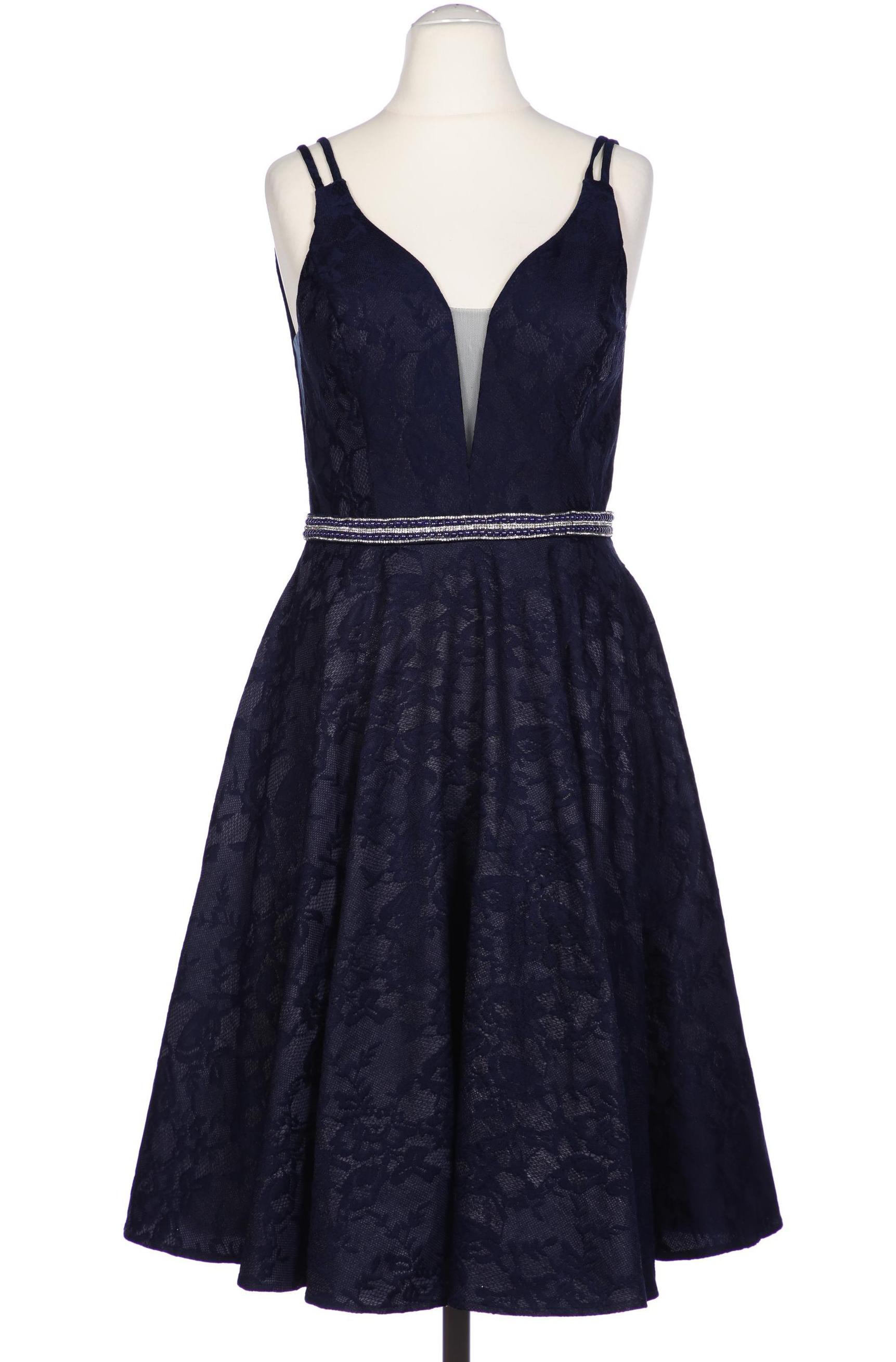 

weise Damen Kleid, marineblau, Gr. 36