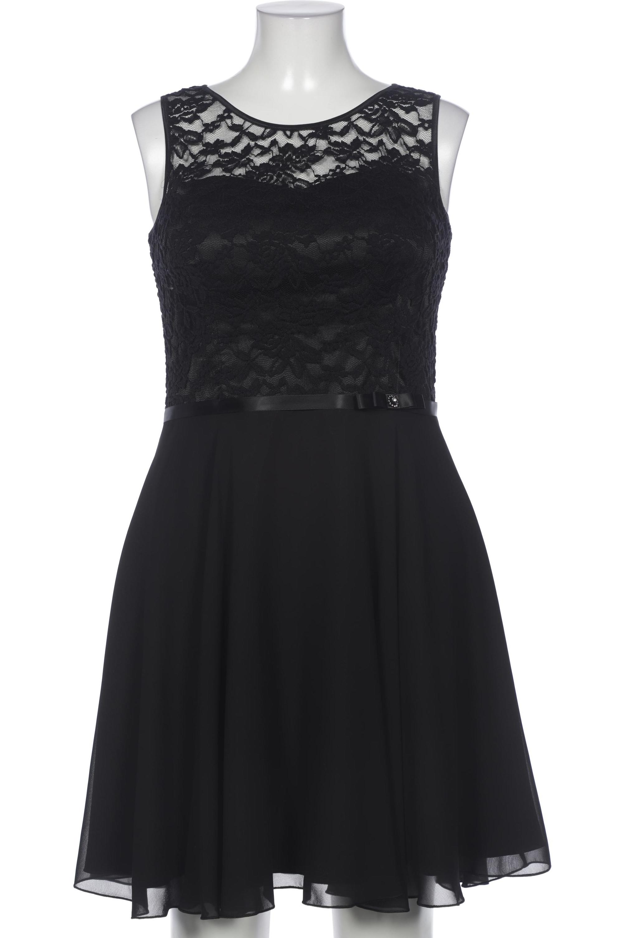 

weise Damen Kleid, schwarz, Gr. 46