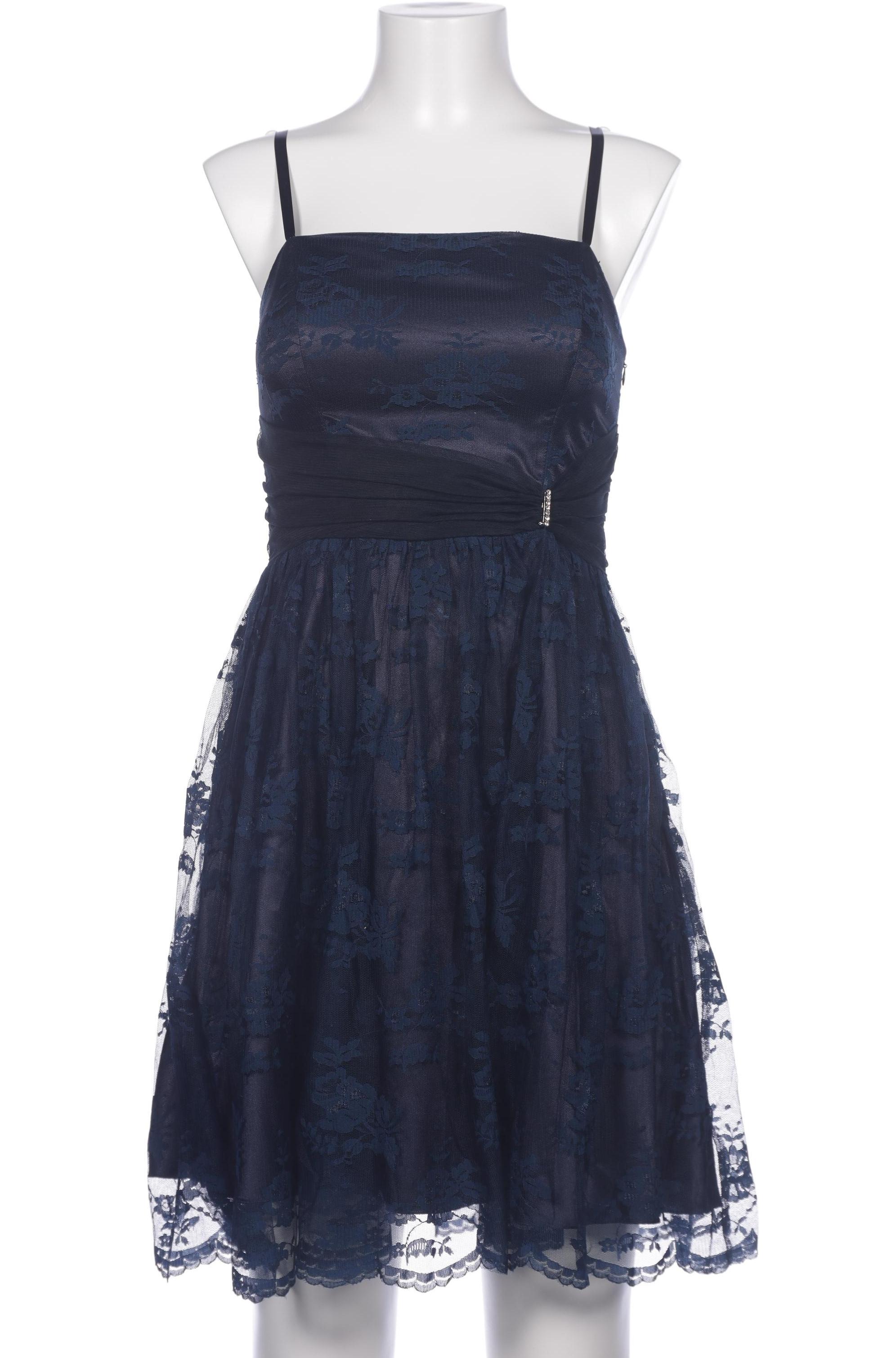 

weise Damen Kleid, marineblau, Gr. 42