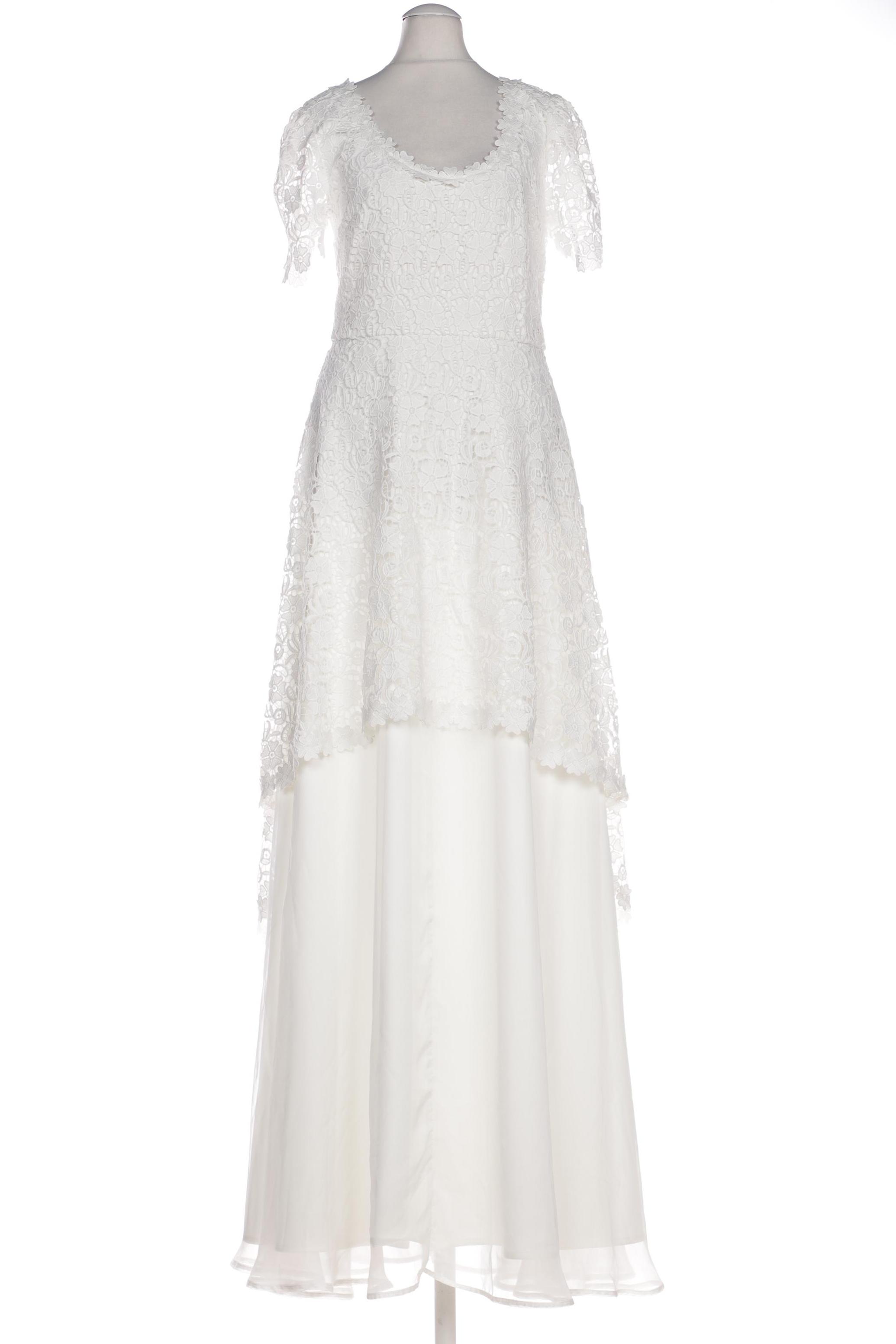 

weise Damen Kleid, weiß, Gr. 38