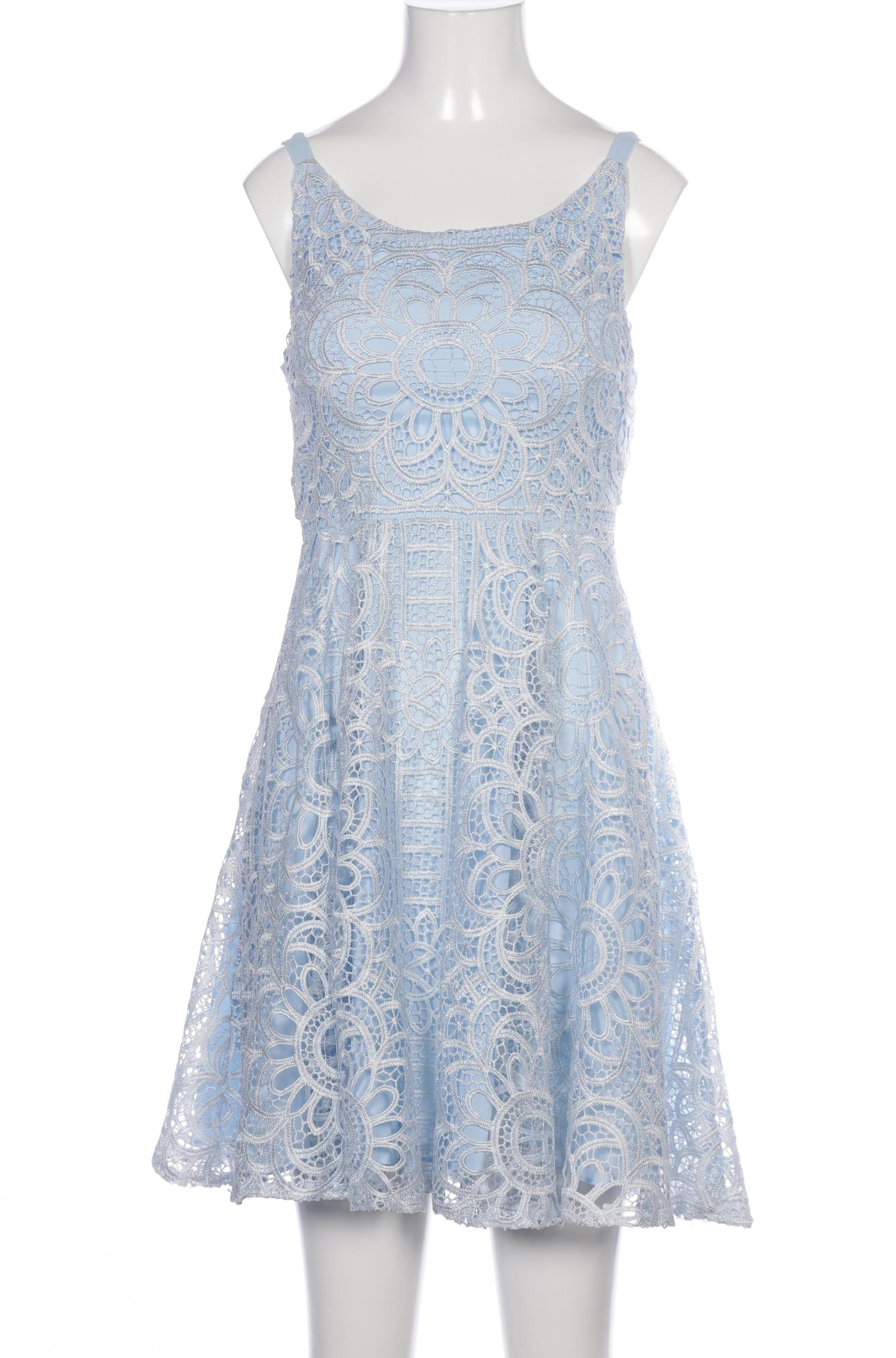 

weise Damen Kleid, hellblau
