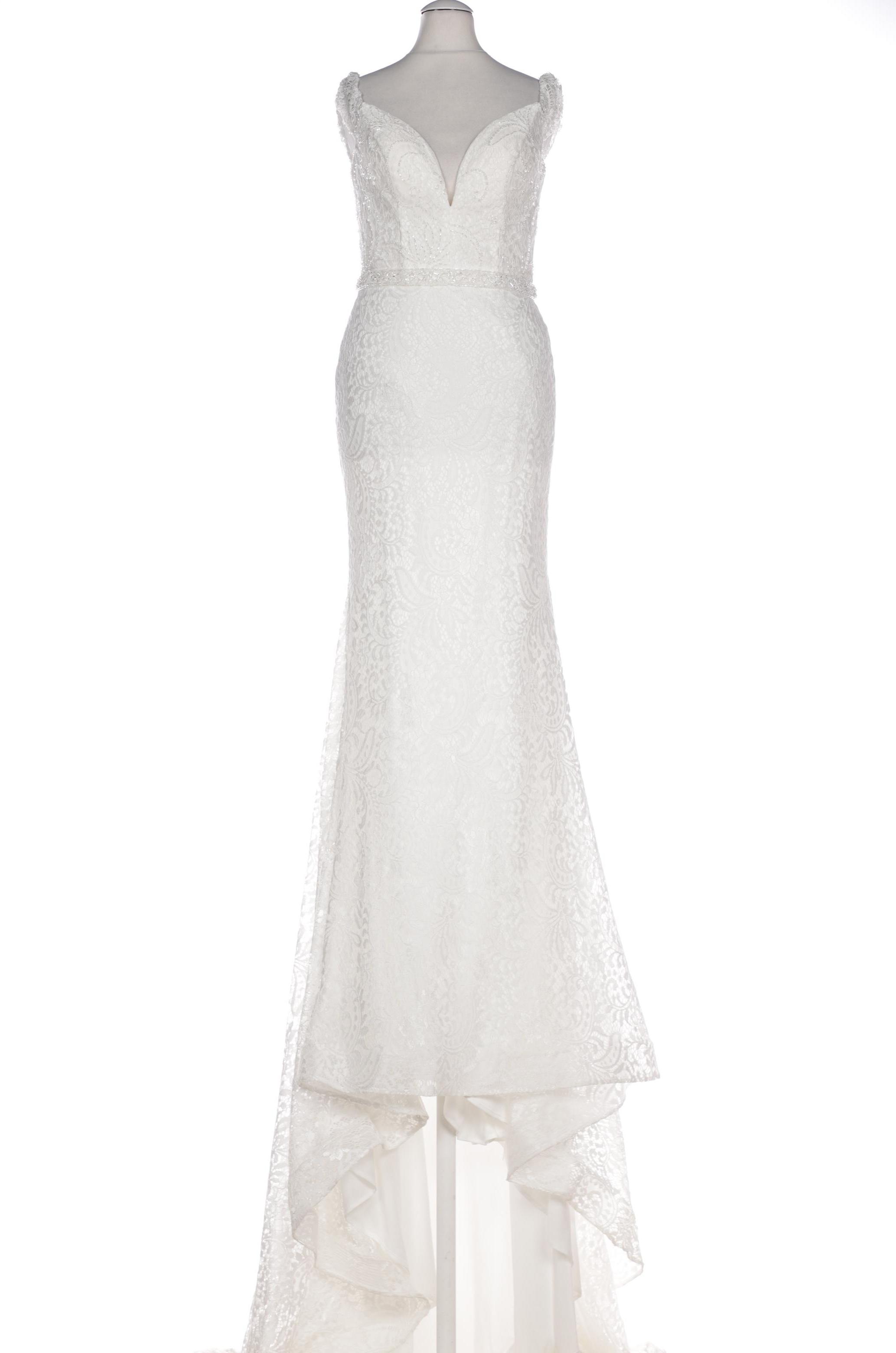 

weise Damen Kleid, weiß, Gr. 36