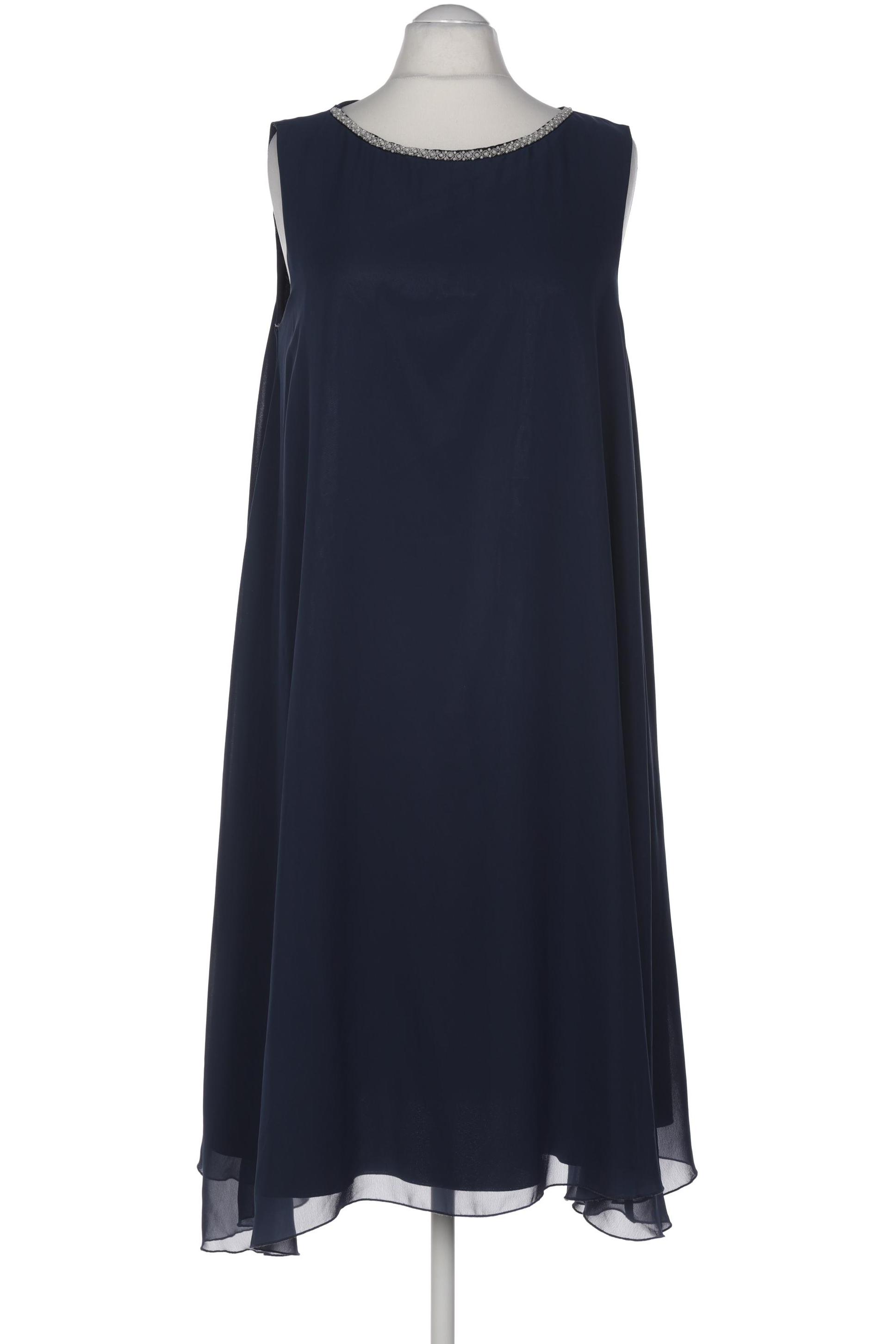 

weise Damen Kleid, marineblau