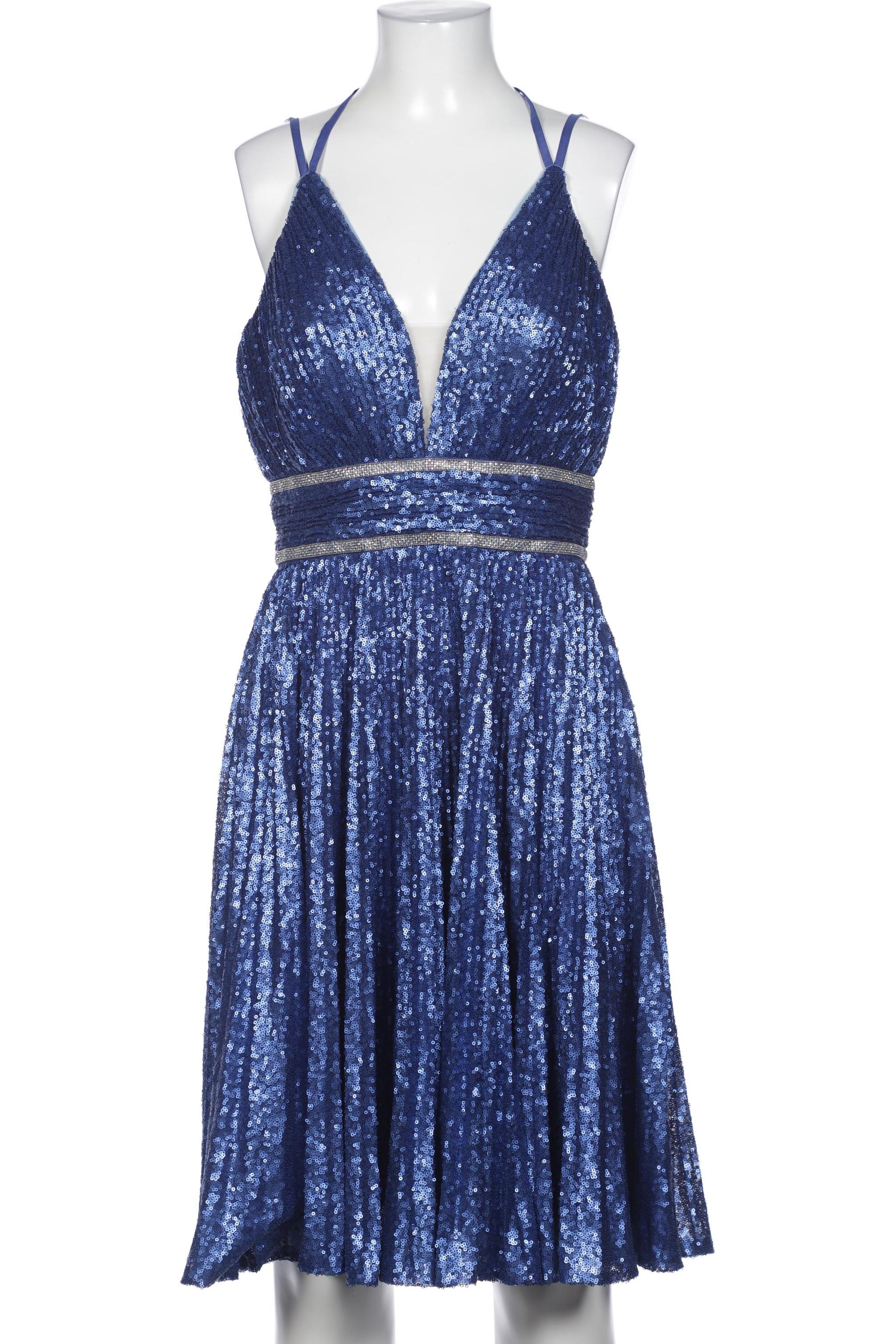 

weise Damen Kleid, marineblau