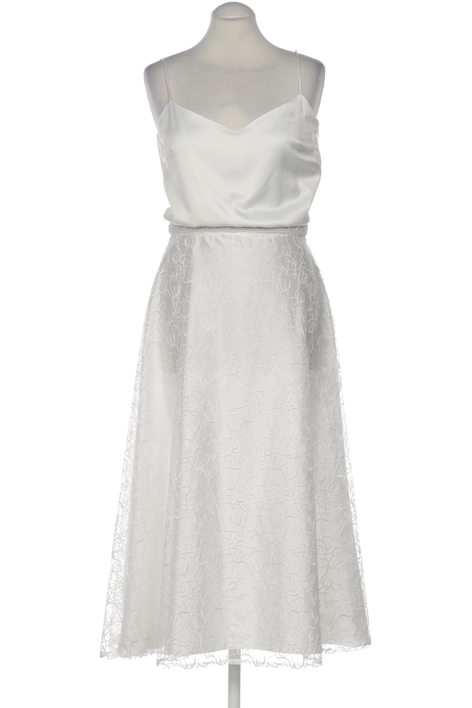

weise Damen Kleid, weiß, Gr. 36
