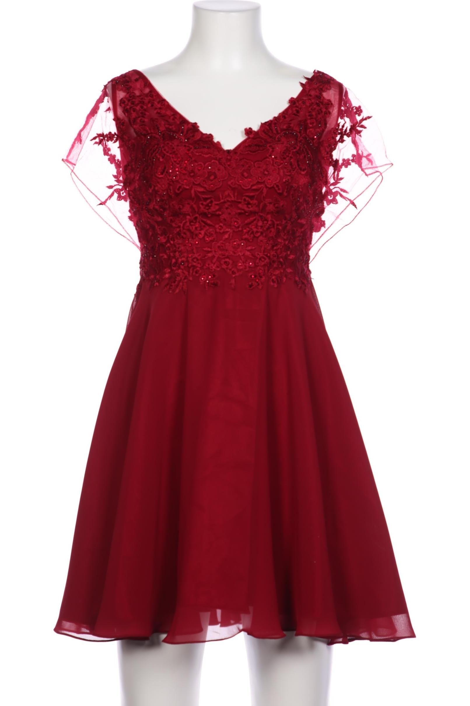 

weise Damen Kleid, rot, Gr. 36