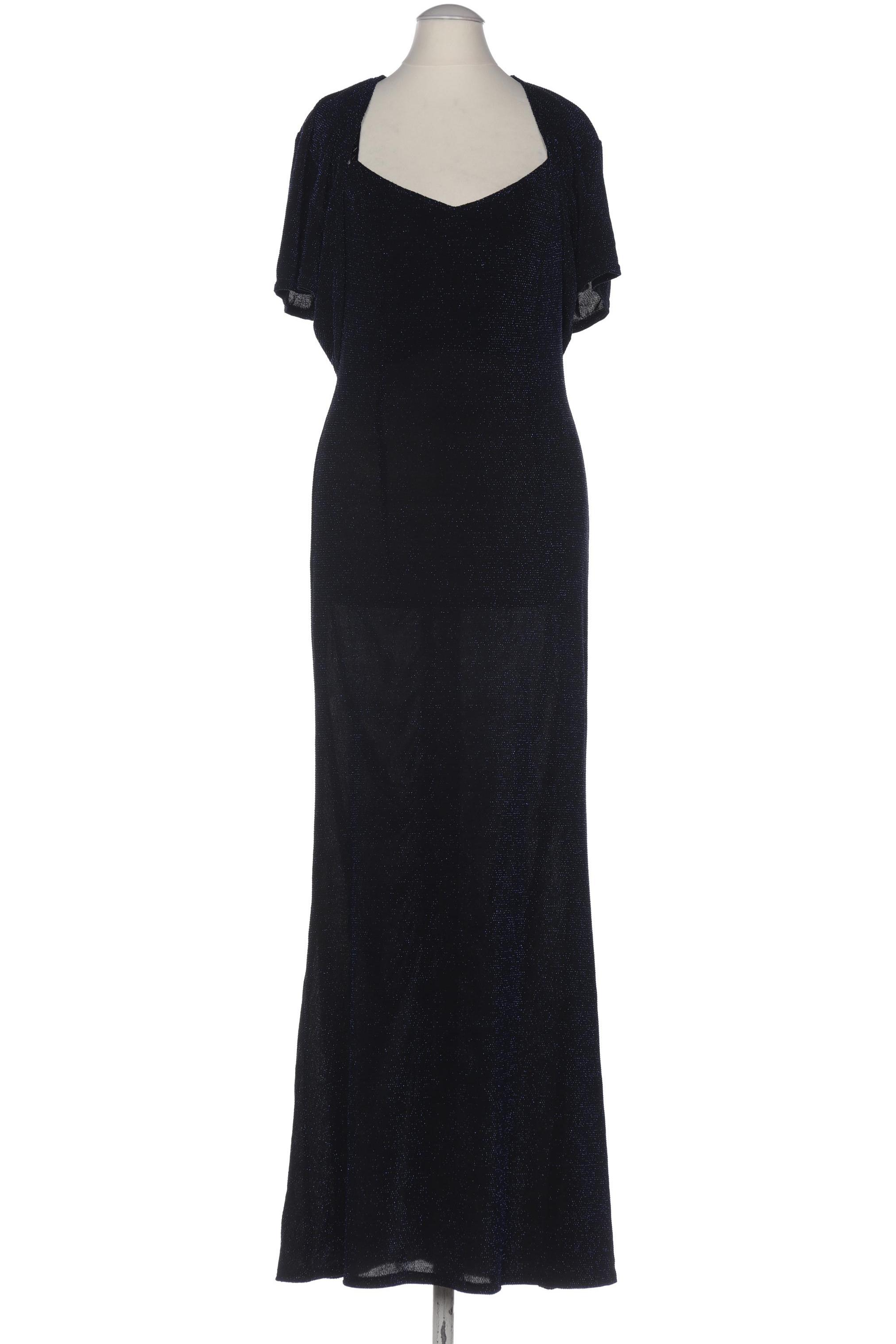 

weise Damen Kleid, marineblau