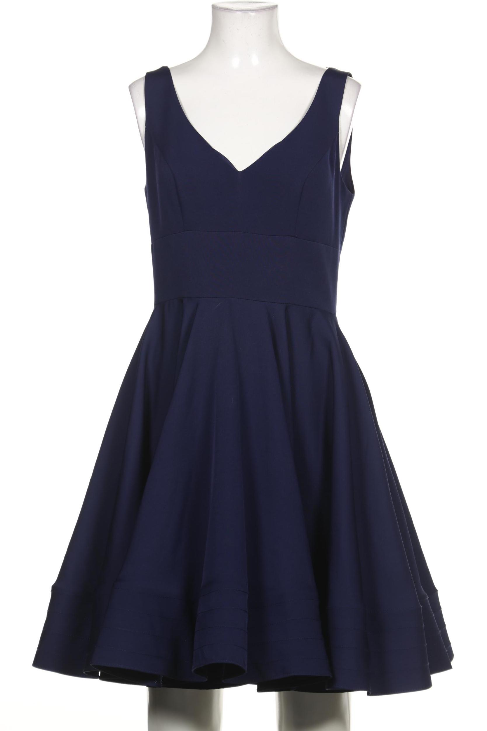 

weise Damen Kleid, marineblau