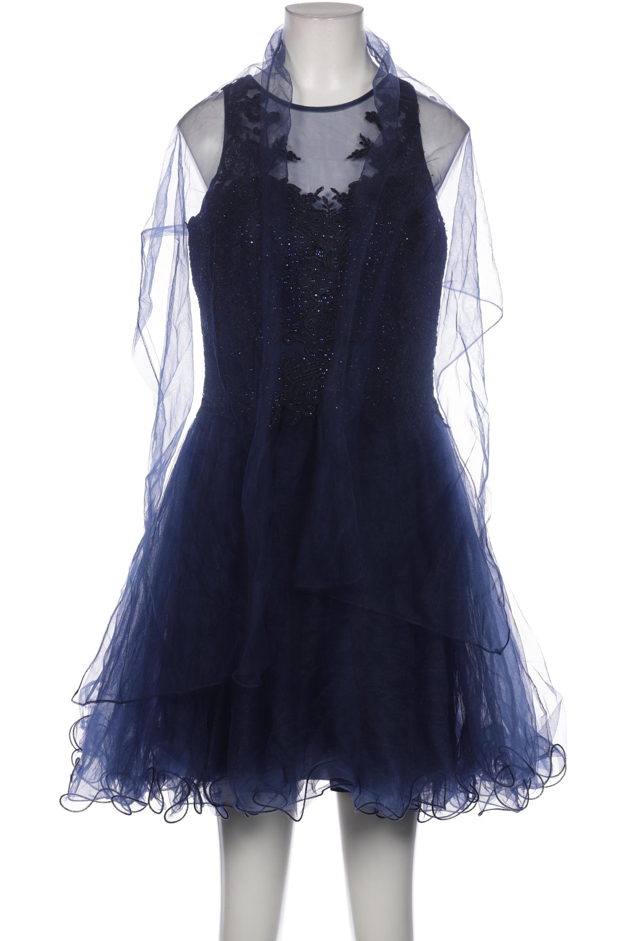 

weise Damen Kleid, marineblau, Gr. 38