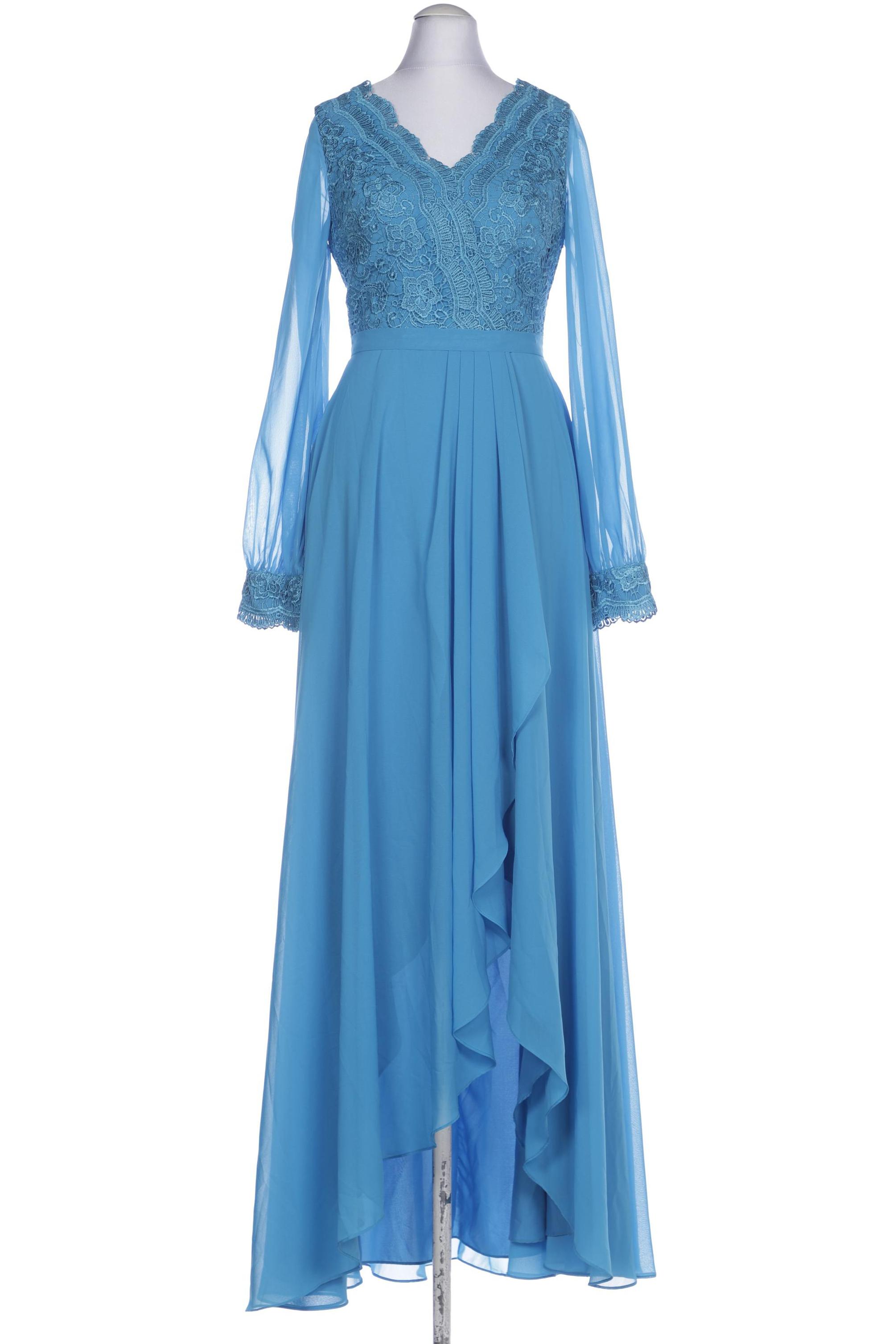 

weise Damen Kleid, blau, Gr. 36