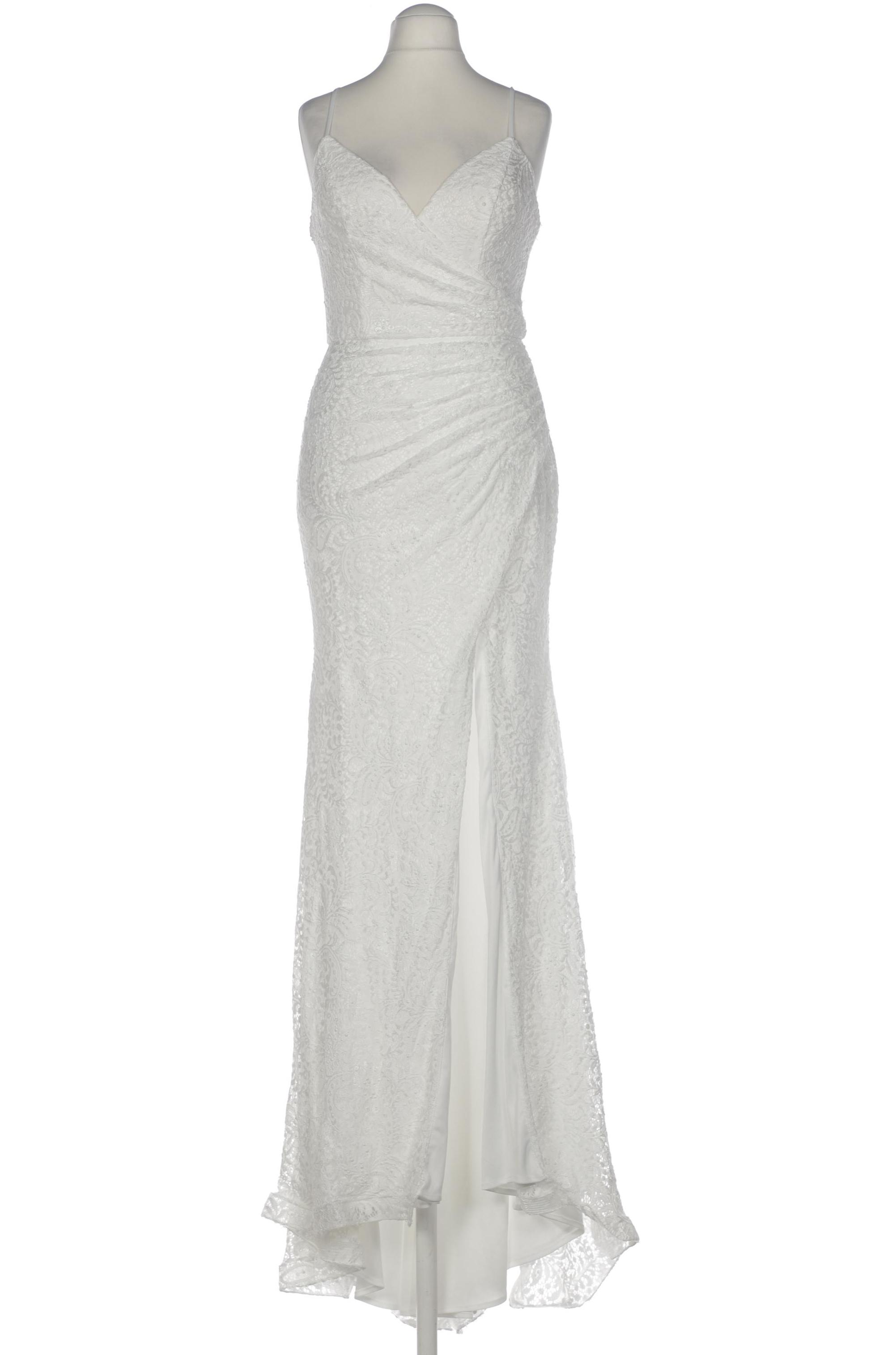 

weise Damen Kleid, weiß, Gr. 40