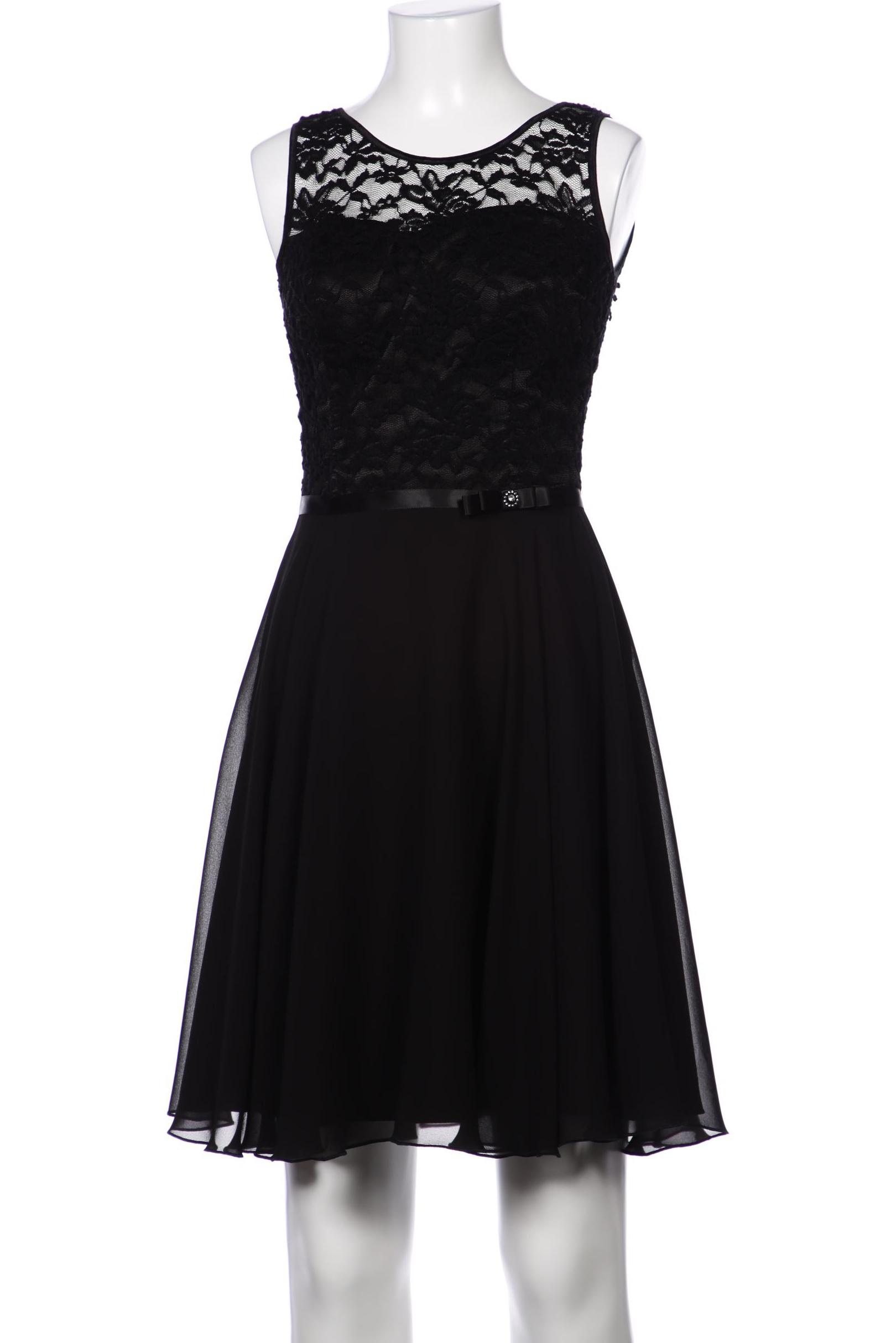 

weise Damen Kleid, schwarz