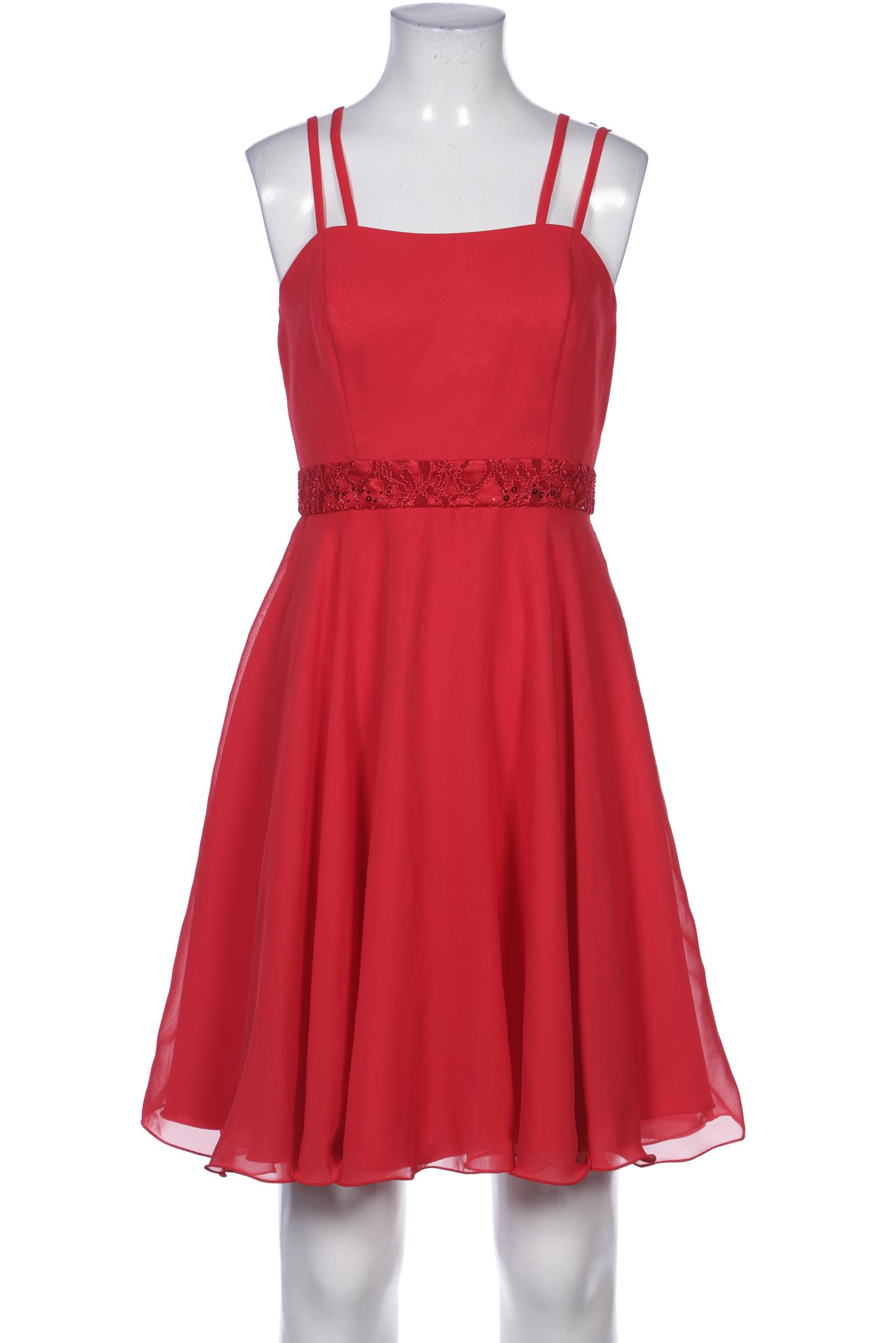

weise Damen Kleid, rot, Gr. 36