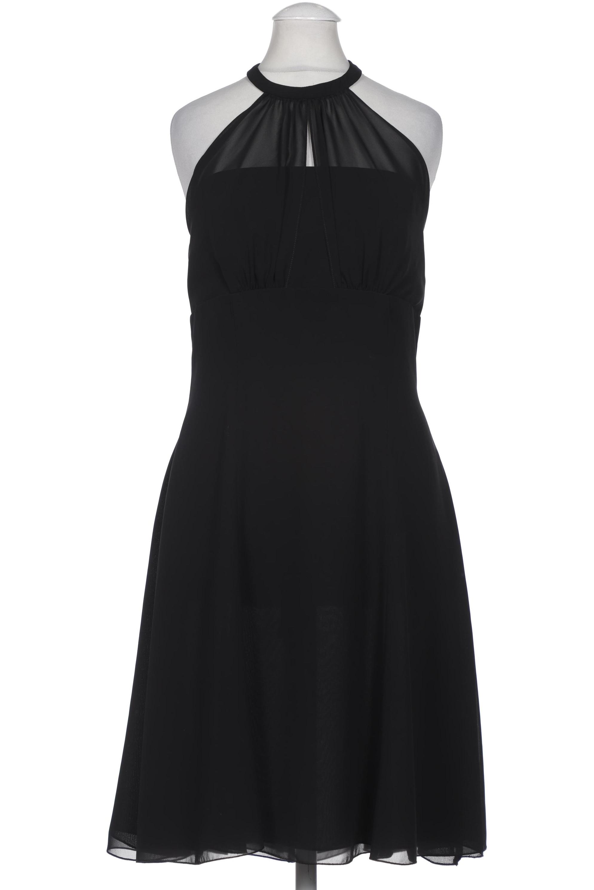 

weise Damen Kleid, schwarz