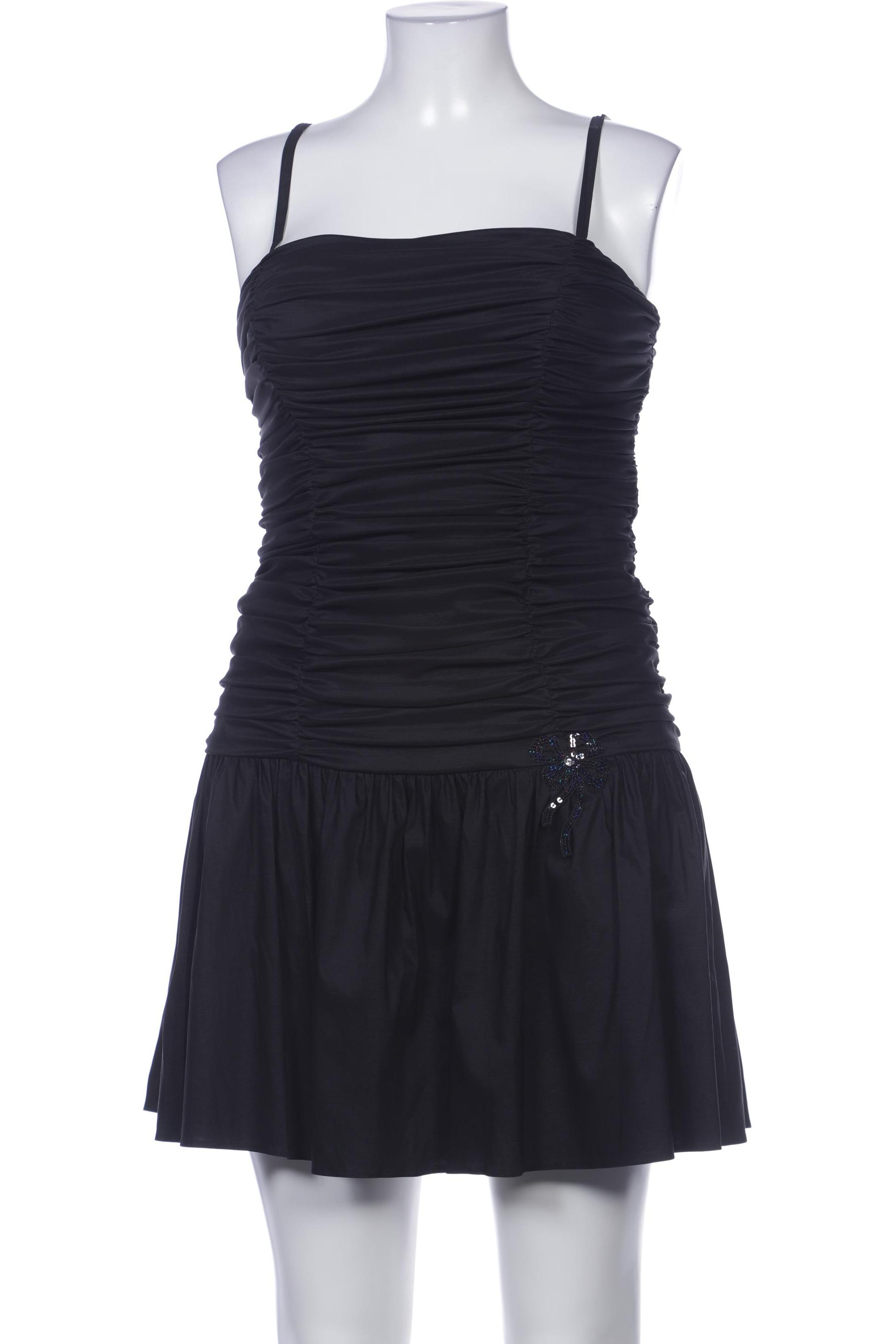 

weise Damen Kleid, schwarz, Gr. 46