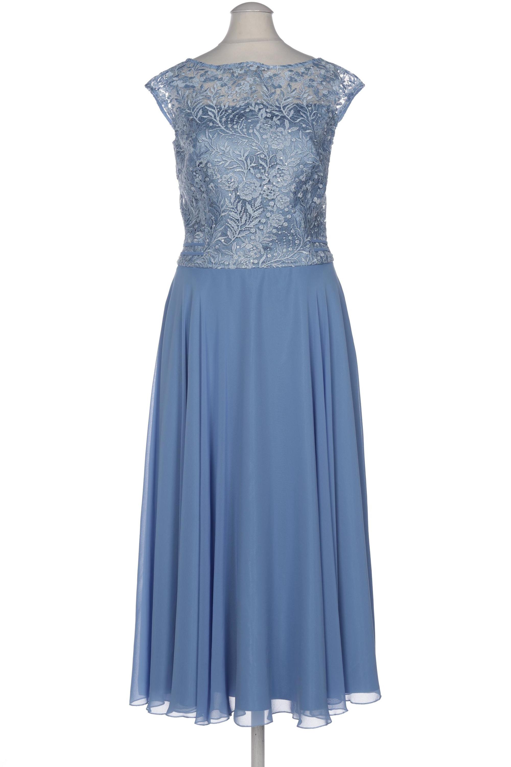

weise Damen Kleid, blau