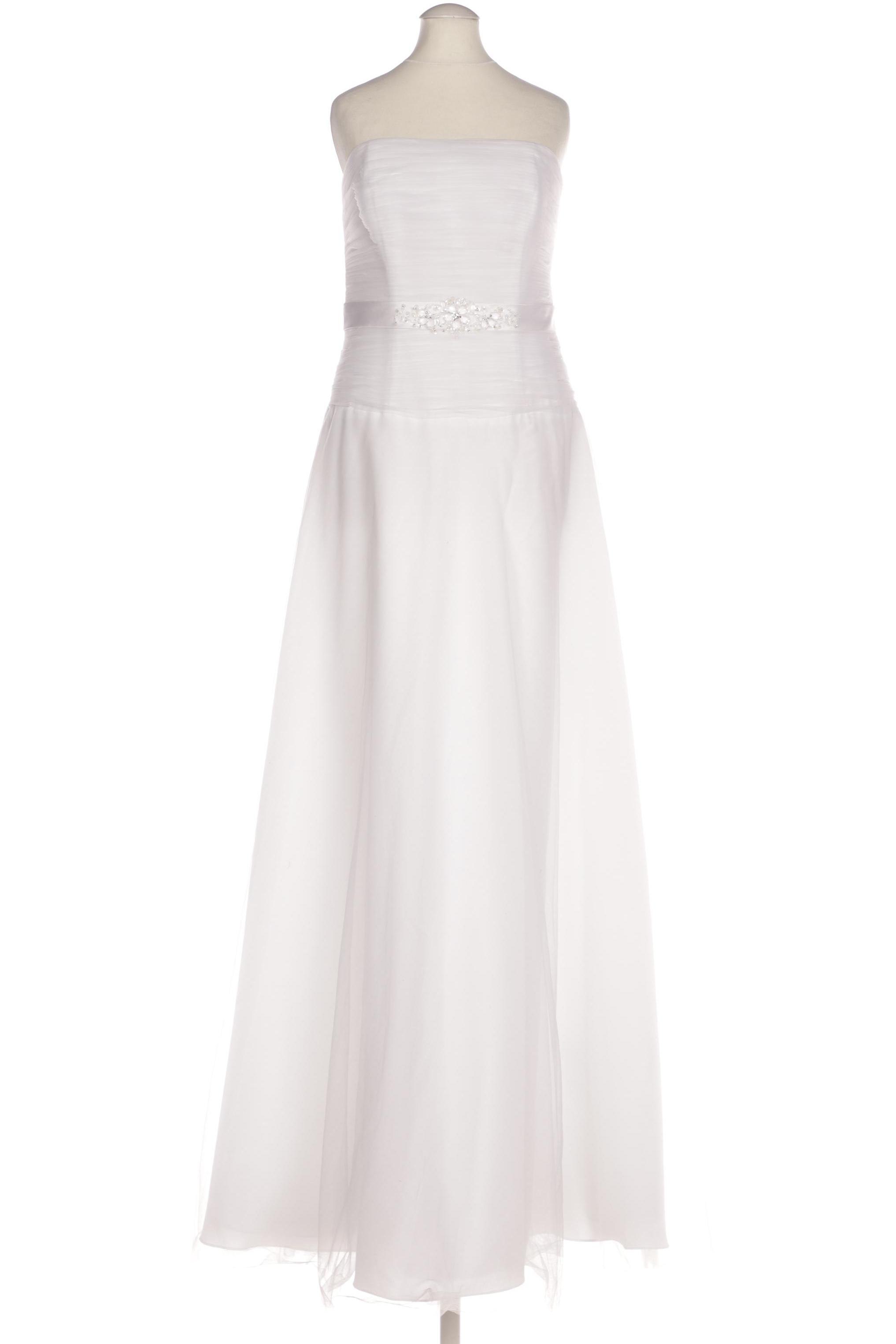 

weise Damen Kleid, weiß, Gr. 38
