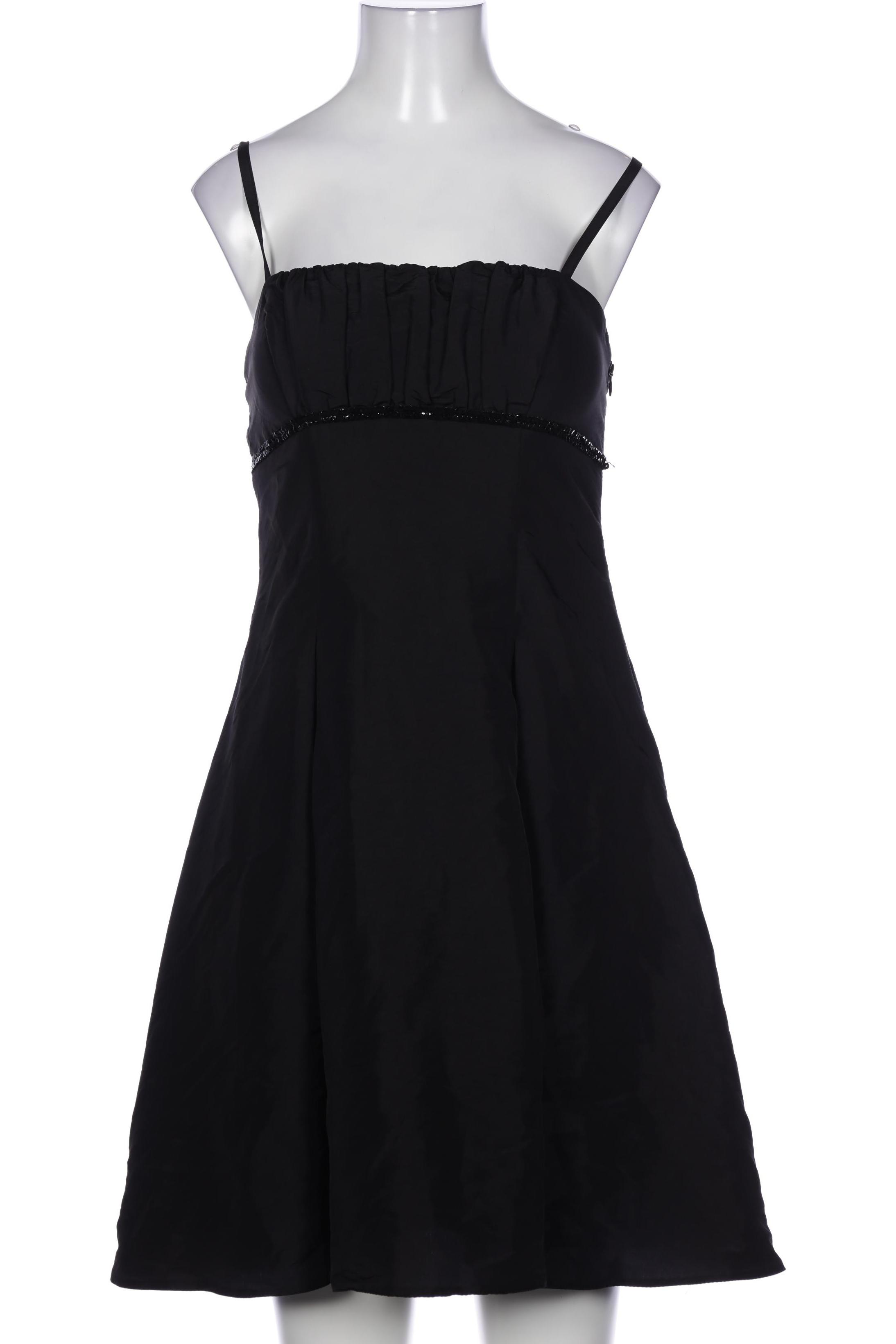 

weise Damen Kleid, schwarz