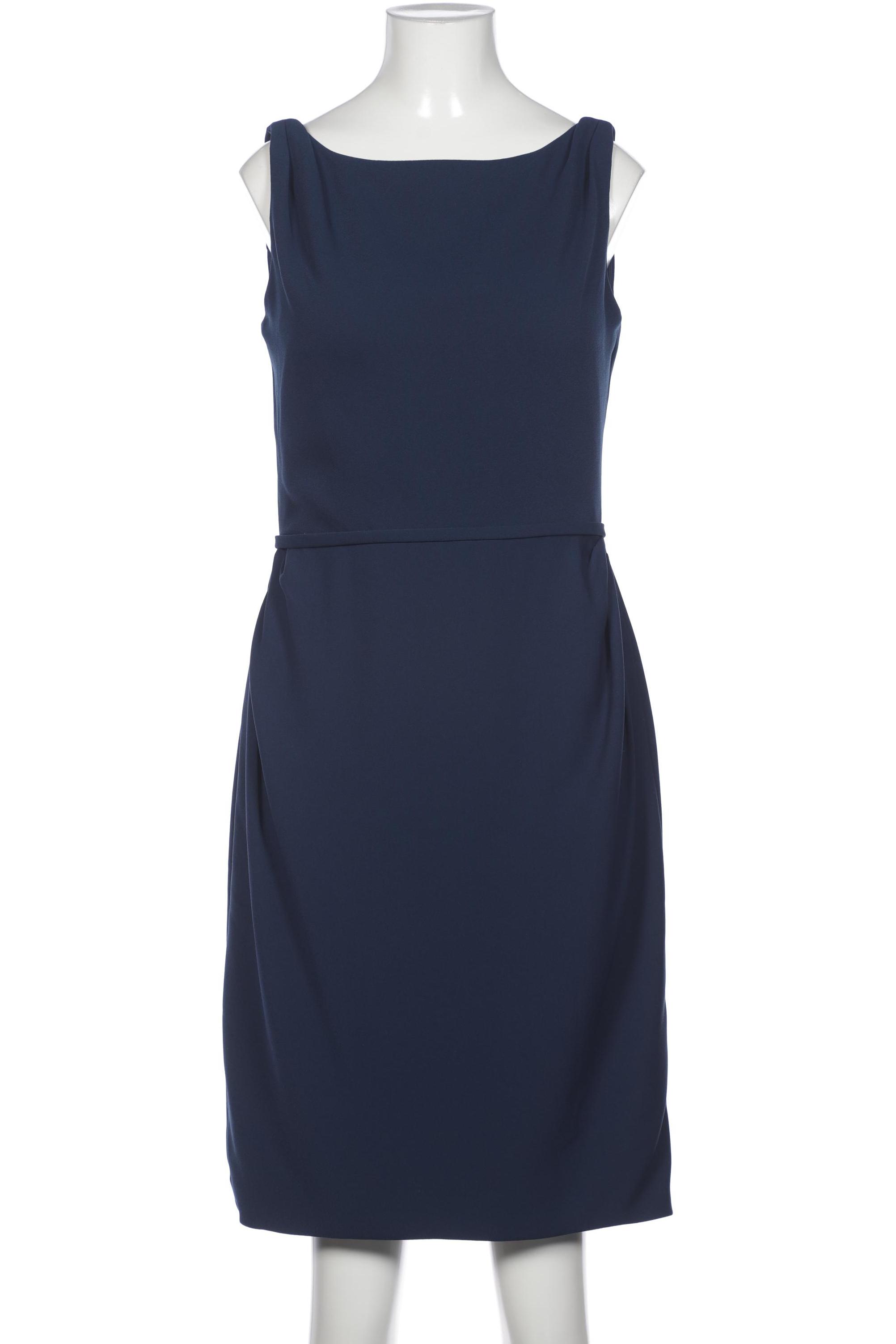 

weise Damen Kleid, marineblau