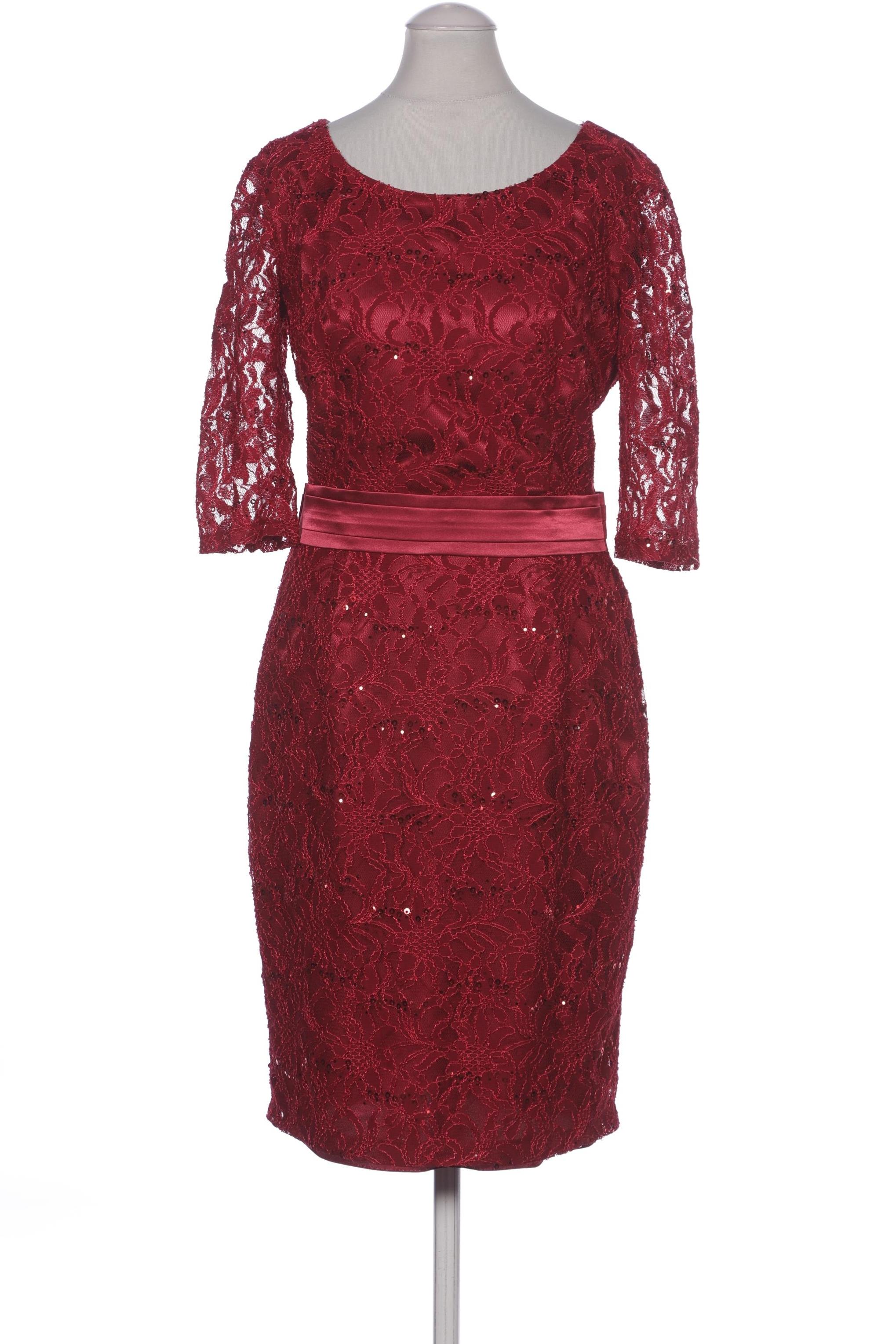 

weise Damen Kleid, rot, Gr. 36