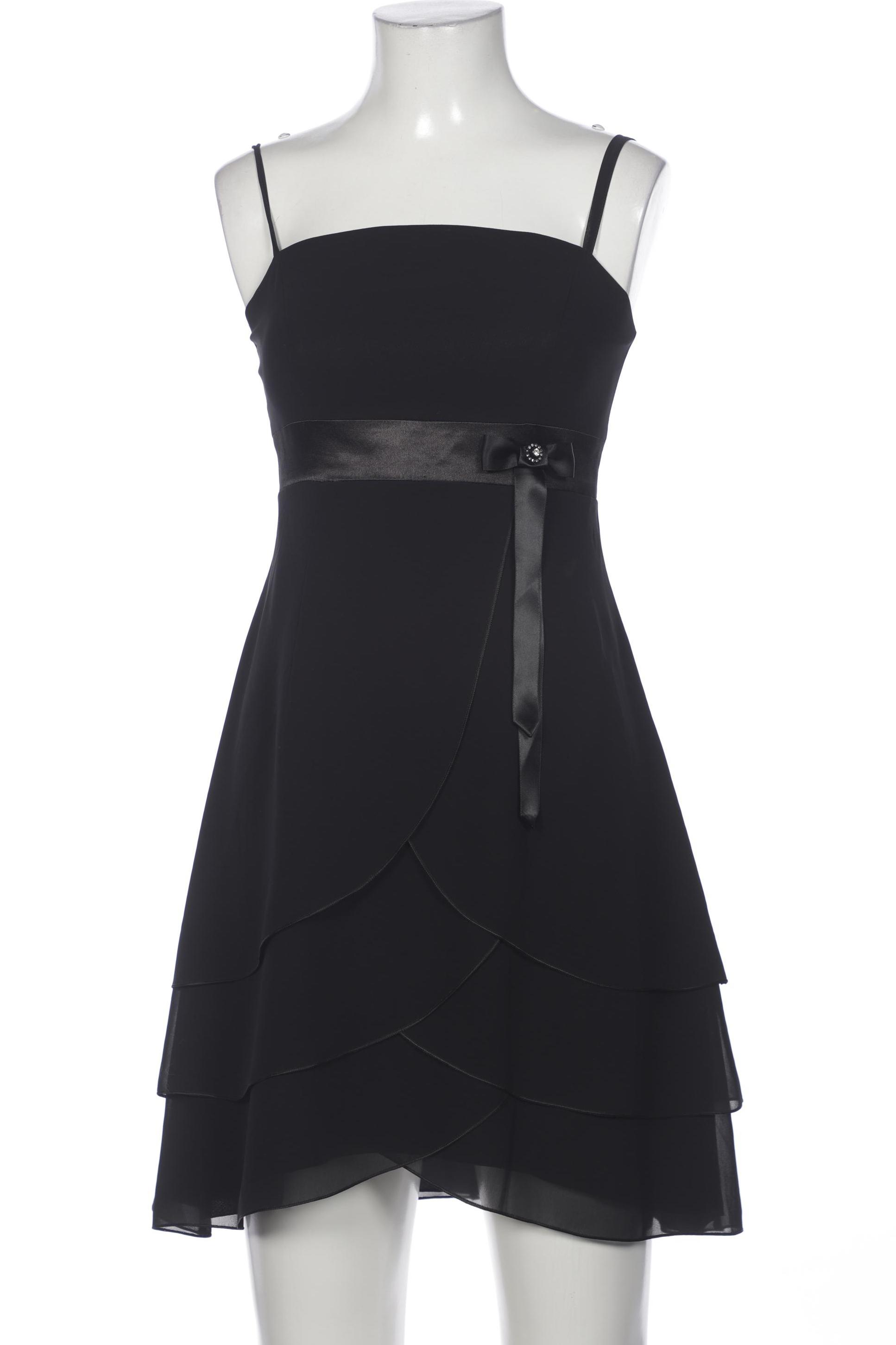 

weise Damen Kleid, schwarz