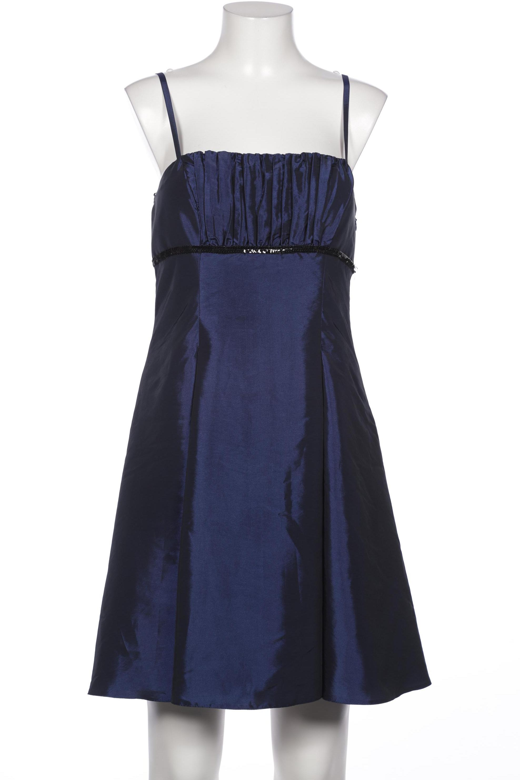 

weise Damen Kleid, marineblau