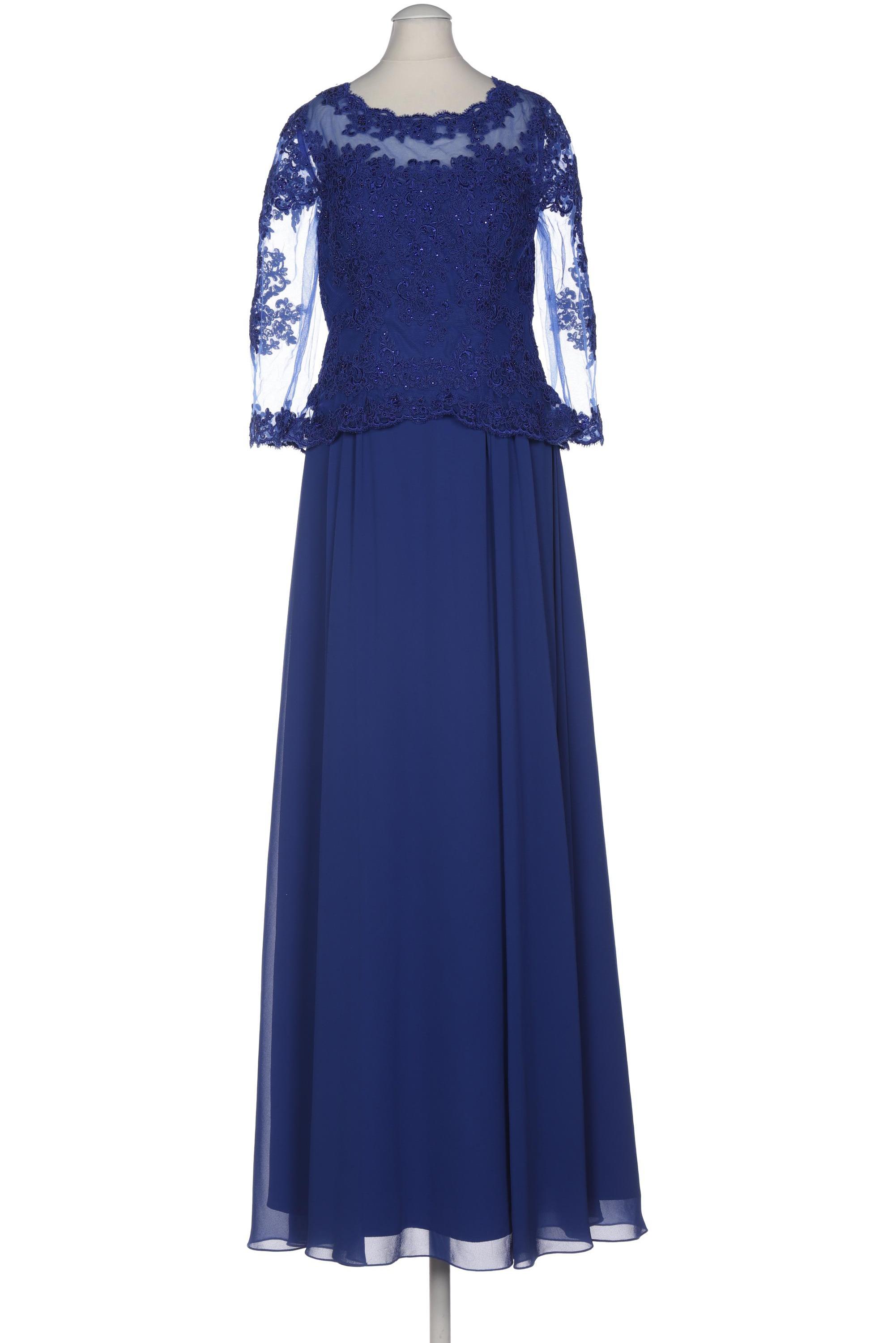 

weise Damen Kleid, blau