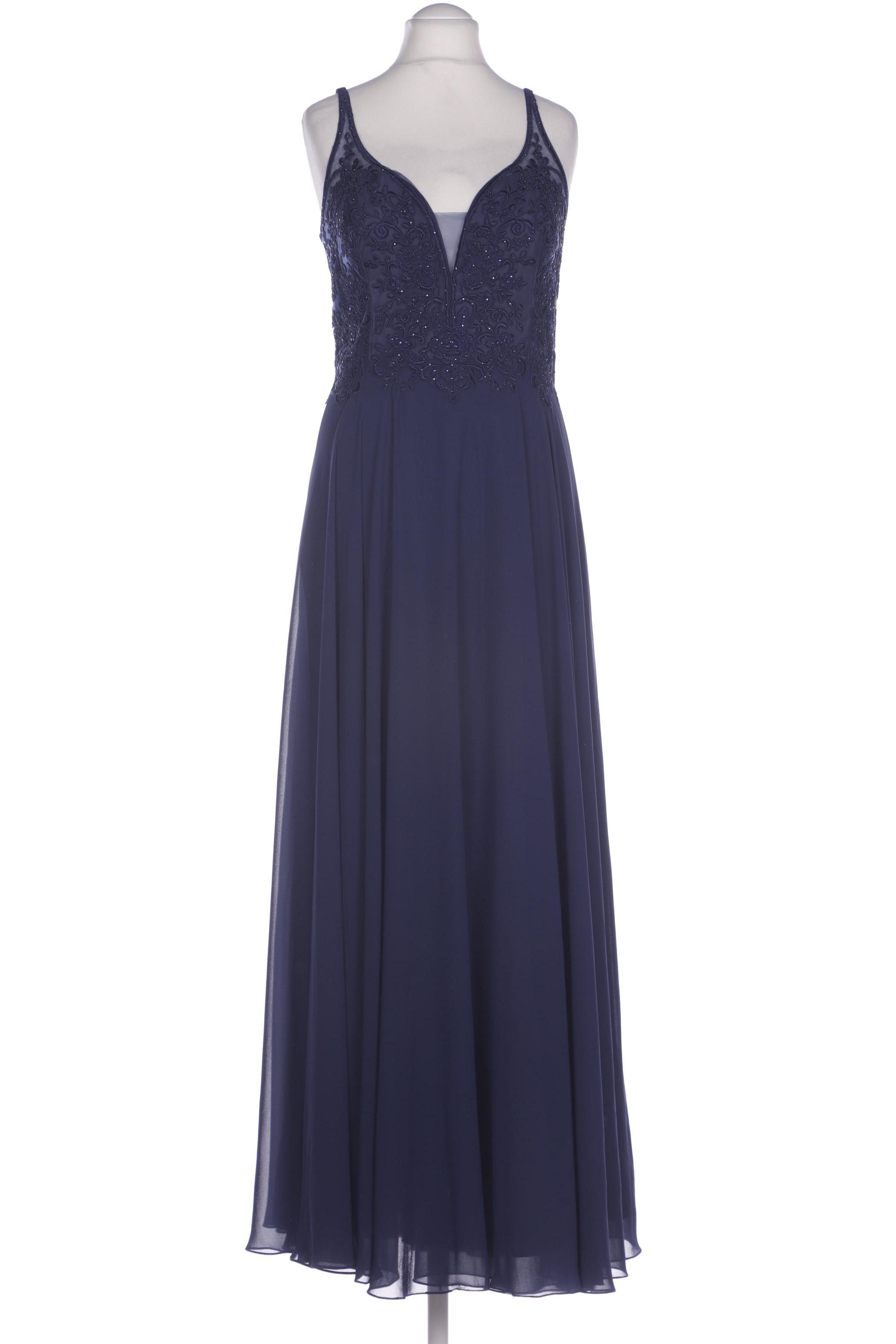 

weise Damen Kleid, marineblau, Gr. 44