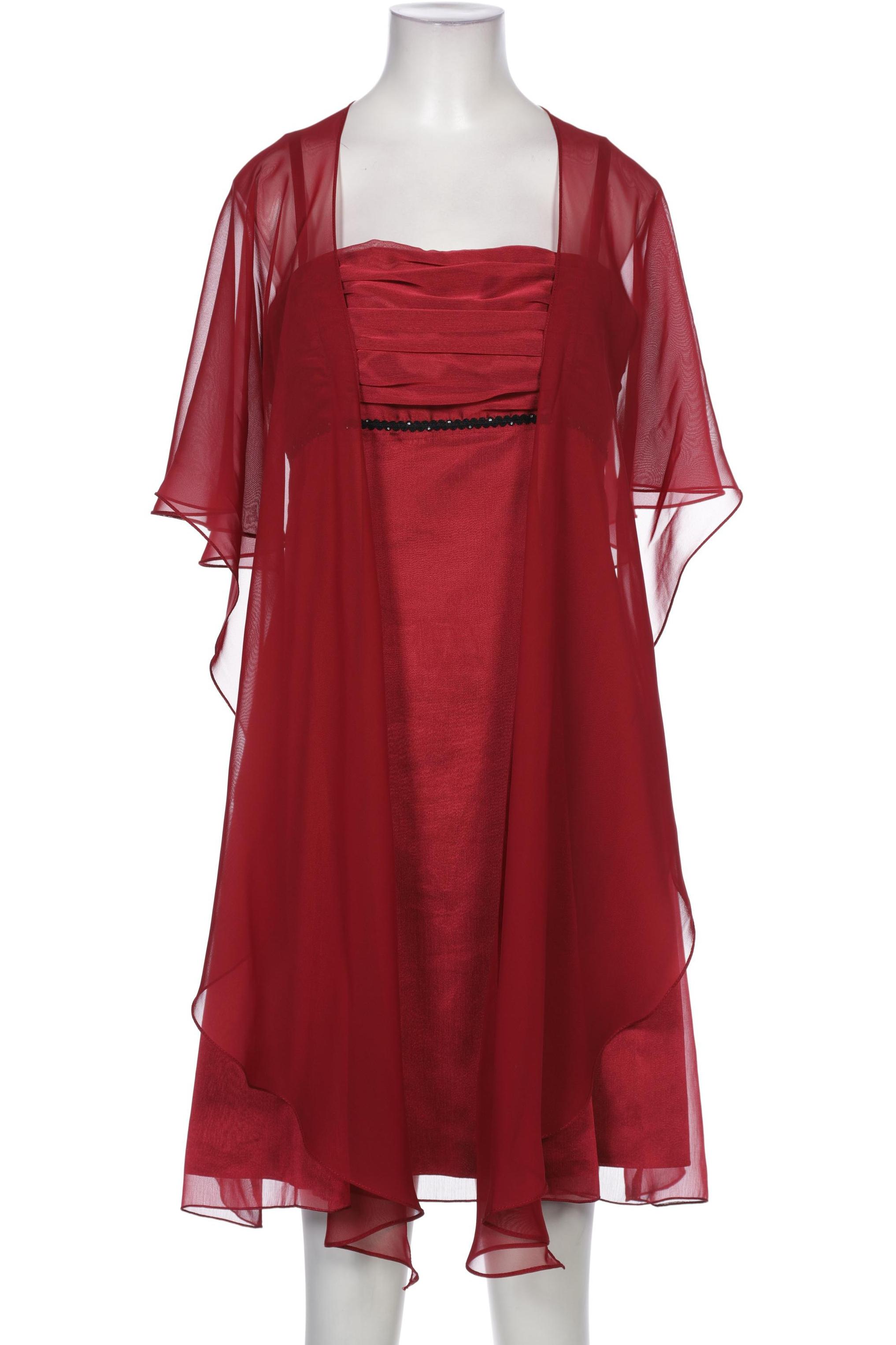 

weise Damen Kleid, bordeaux, Gr. 44