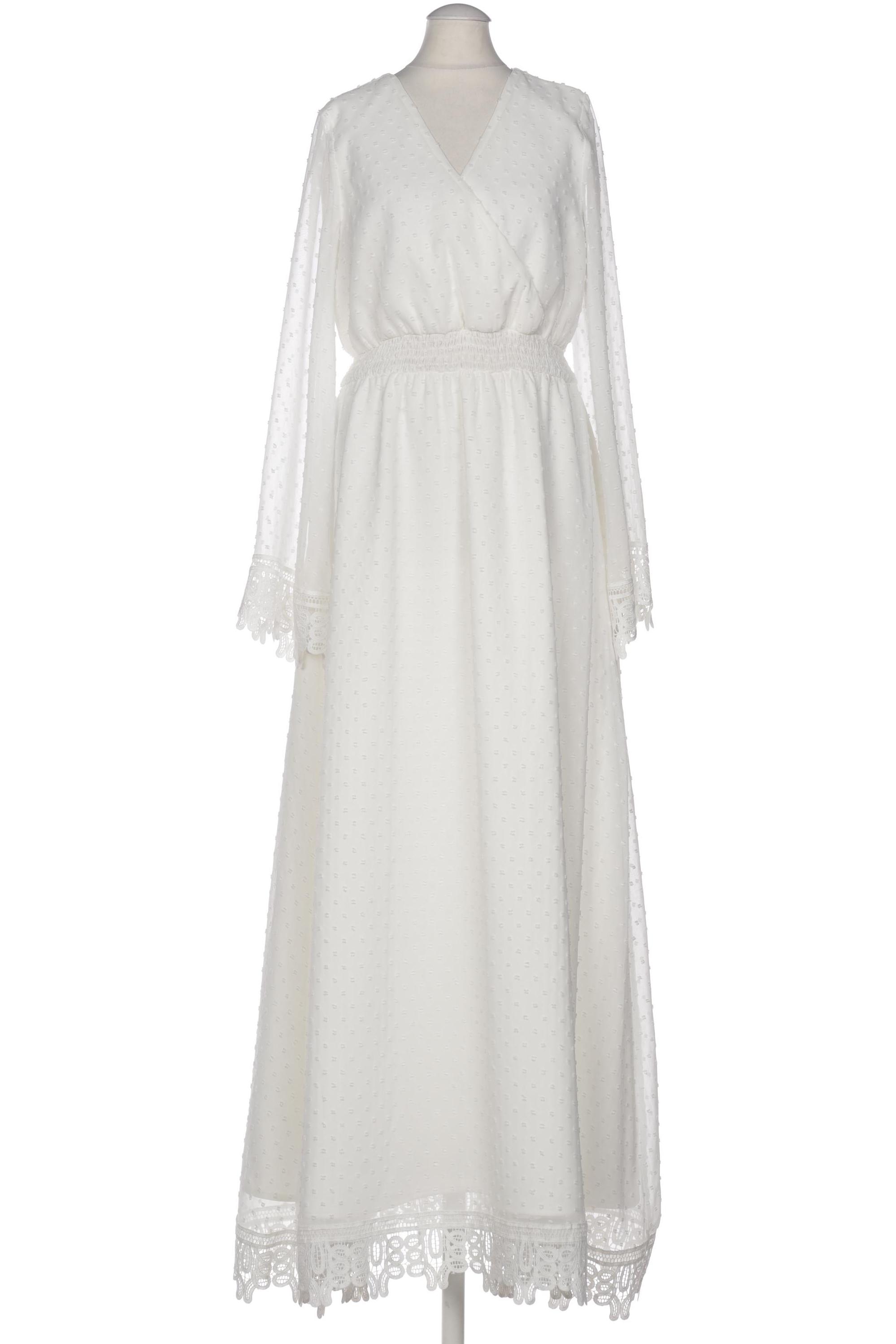 

weise Damen Kleid, weiß, Gr. 36