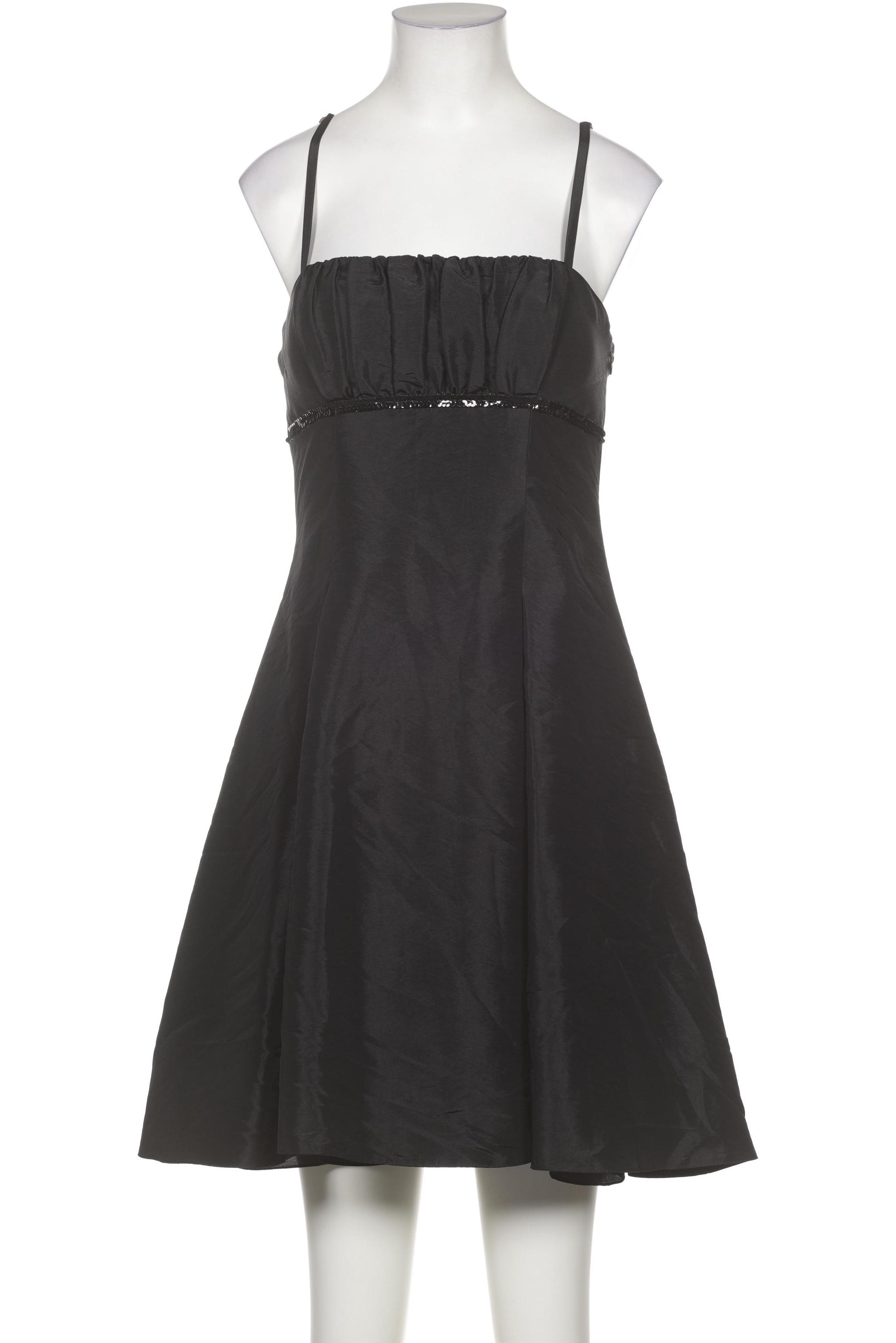 

weise Damen Kleid, schwarz