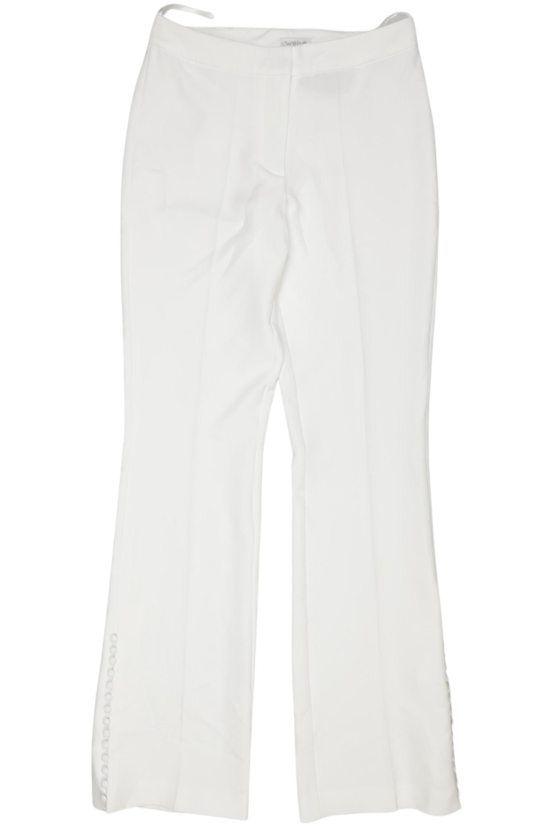 

weise Damen Stoffhose, weiß, Gr. 36
