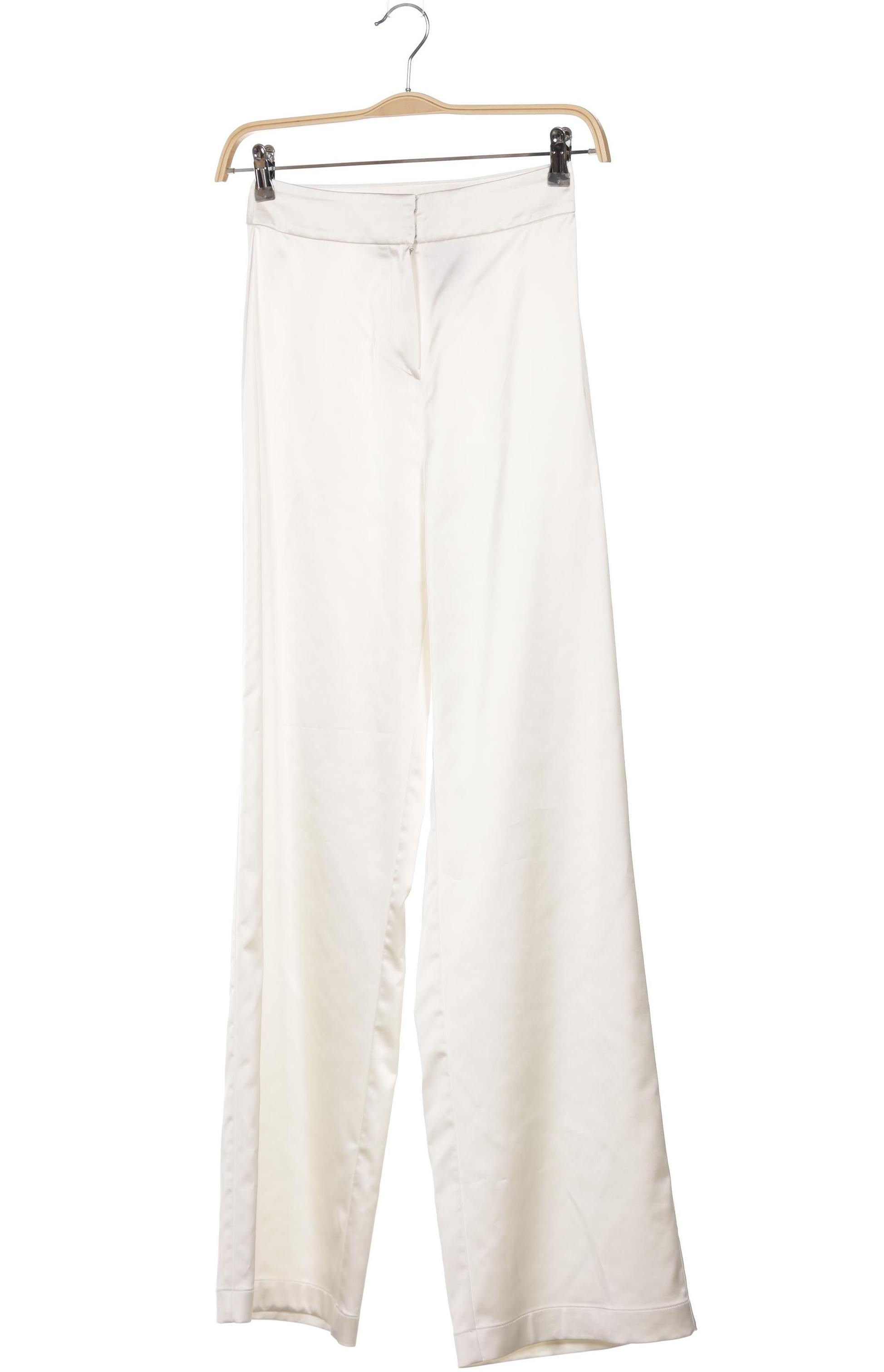 

weise Damen Stoffhose, weiß, Gr. 36