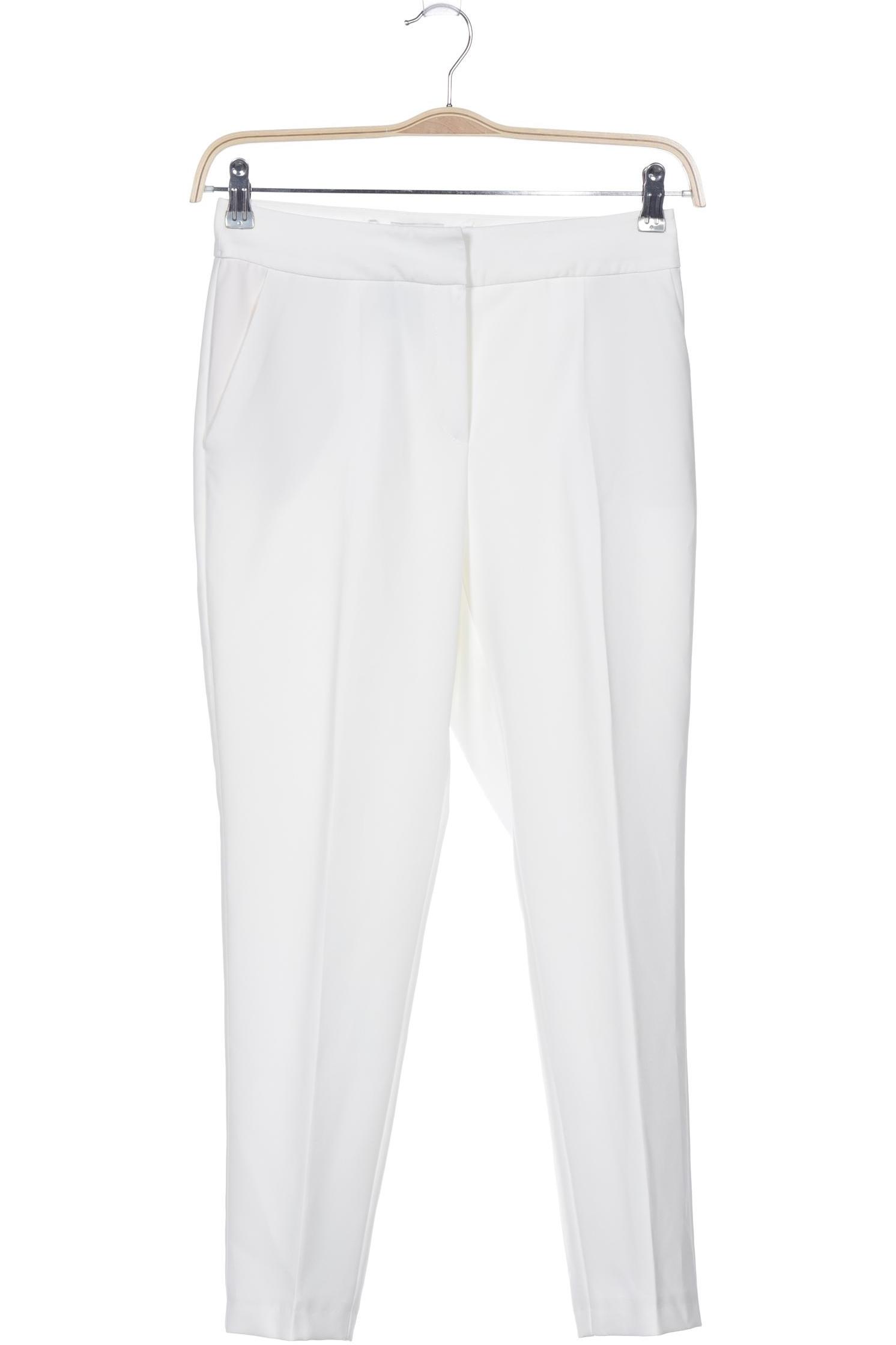 

weise Damen Stoffhose, weiß, Gr. 36