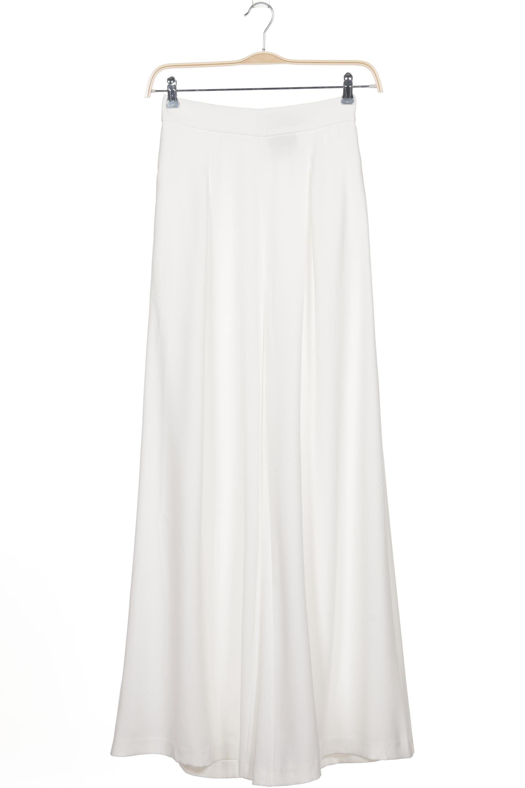 

weise Damen Stoffhose, weiß, Gr. 36