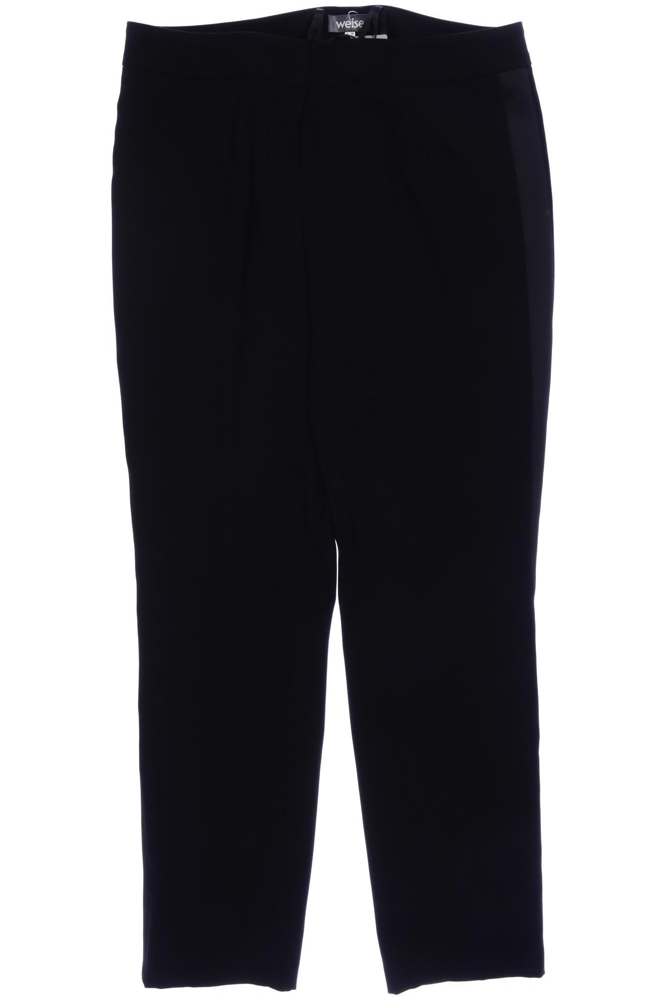 

weise Damen Stoffhose, schwarz, Gr. 36