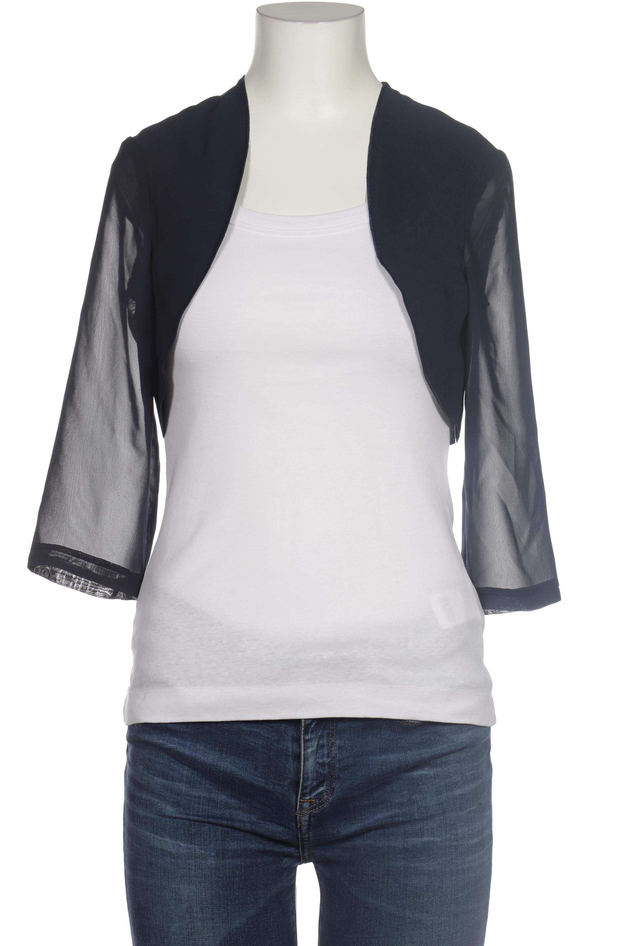 

weise Damen Strickjacke, blau, Gr. 34