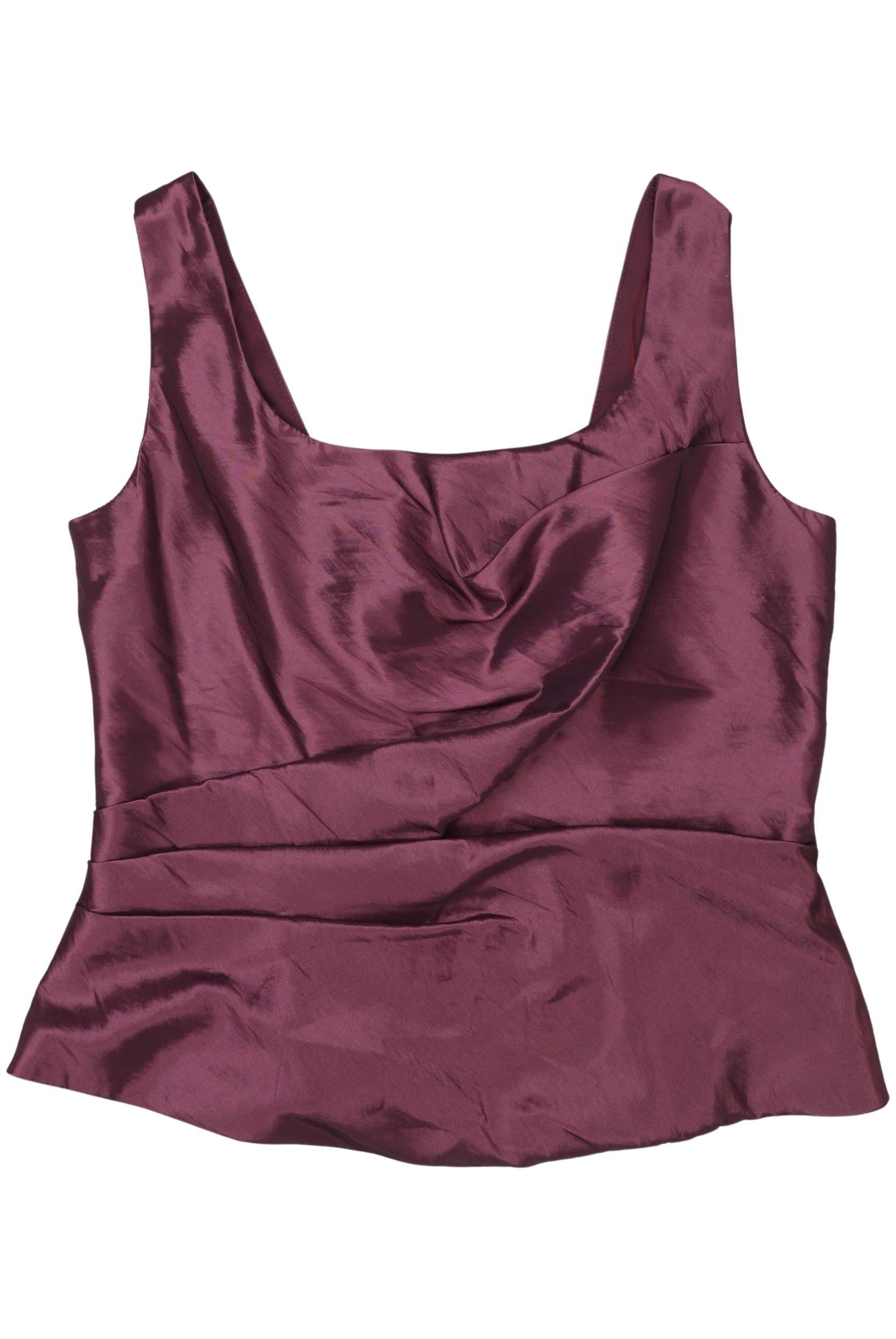 

weise Damen Top, bordeaux, Gr. 42