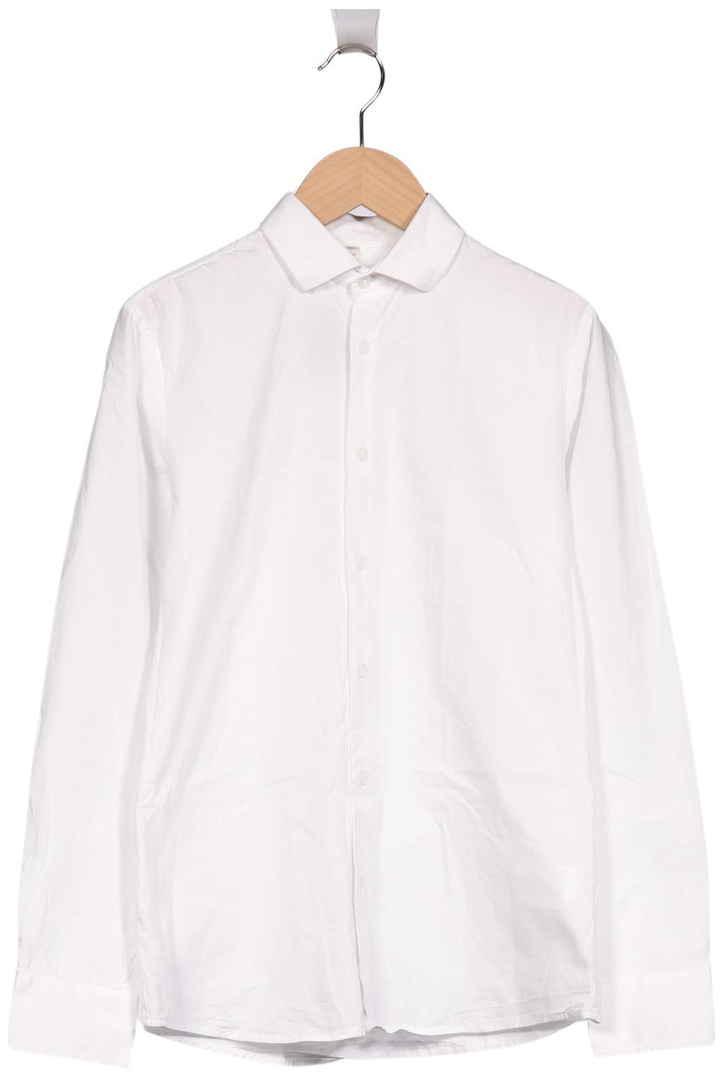 

weise Jungen Hemd, weiß, Gr. 164