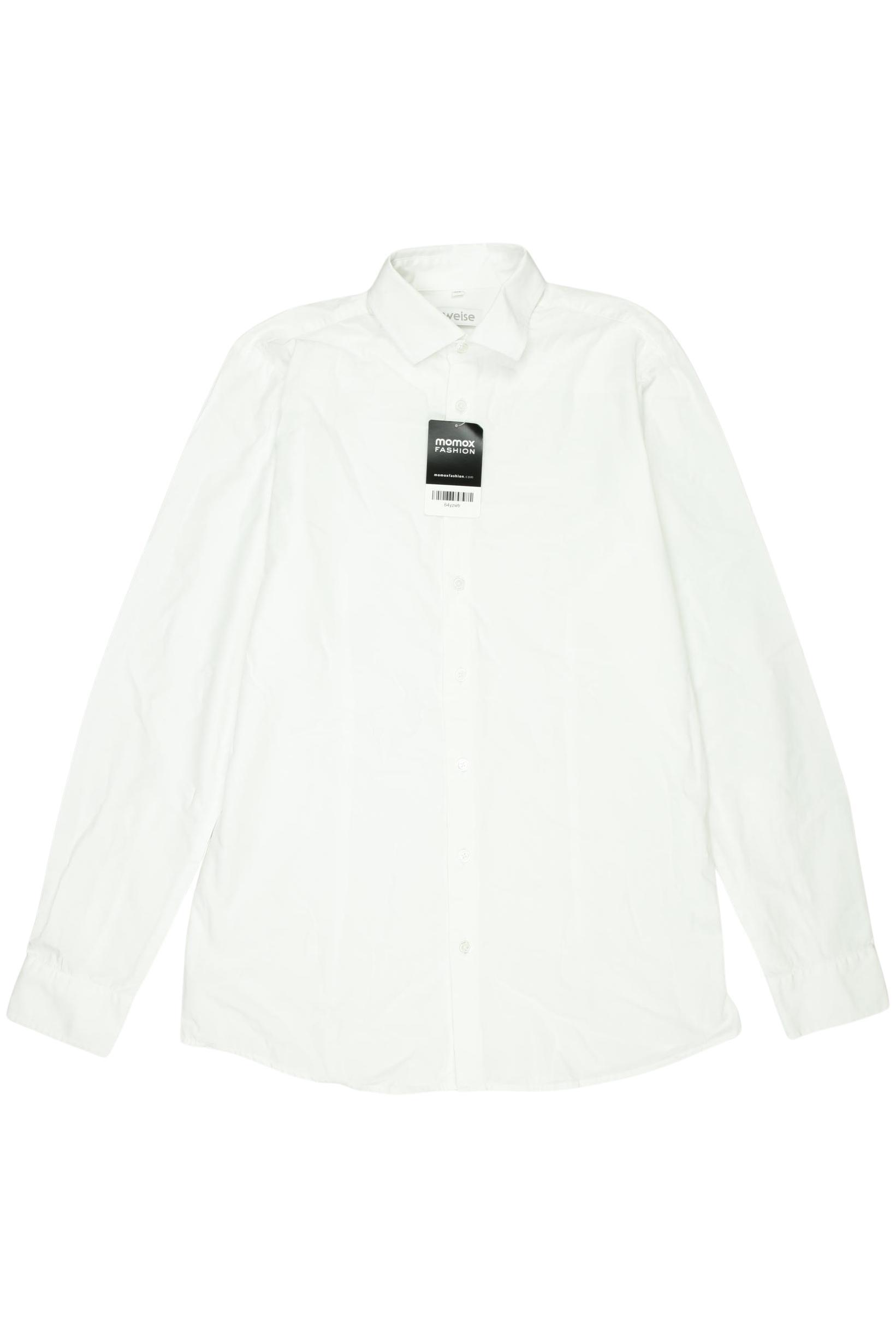 

weise Jungen Hemd, weiß, Gr. 176