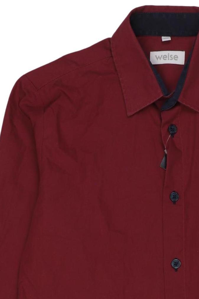 Thumbnail - weise Jungen Hemd, rot, Gr. 158